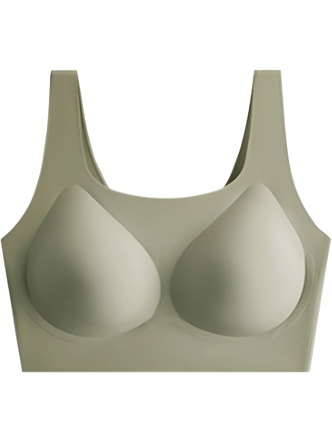 Teal, wide straps, invisible