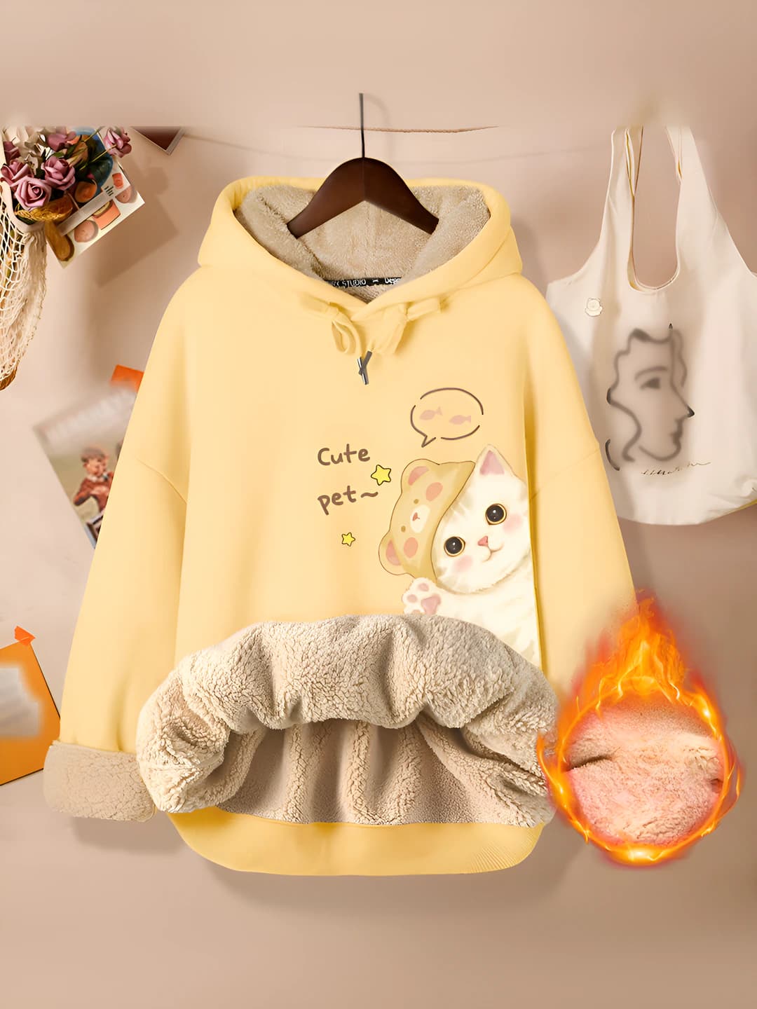 Butter yellow (cat) cashmere