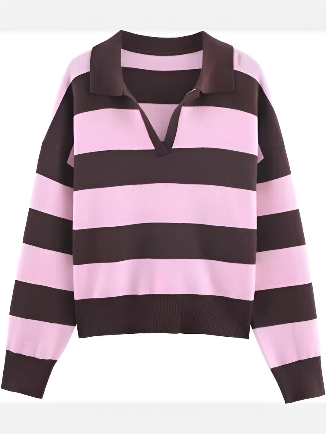 Pink-coffee stripes