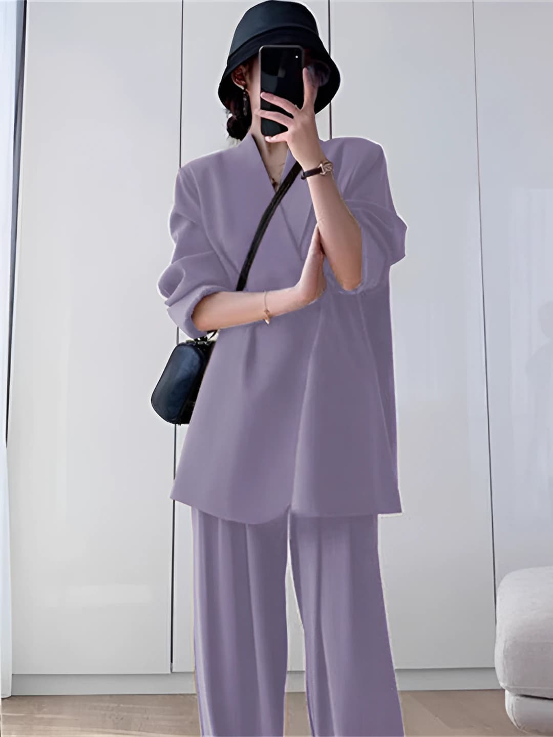 Taro purple [pants+suit]