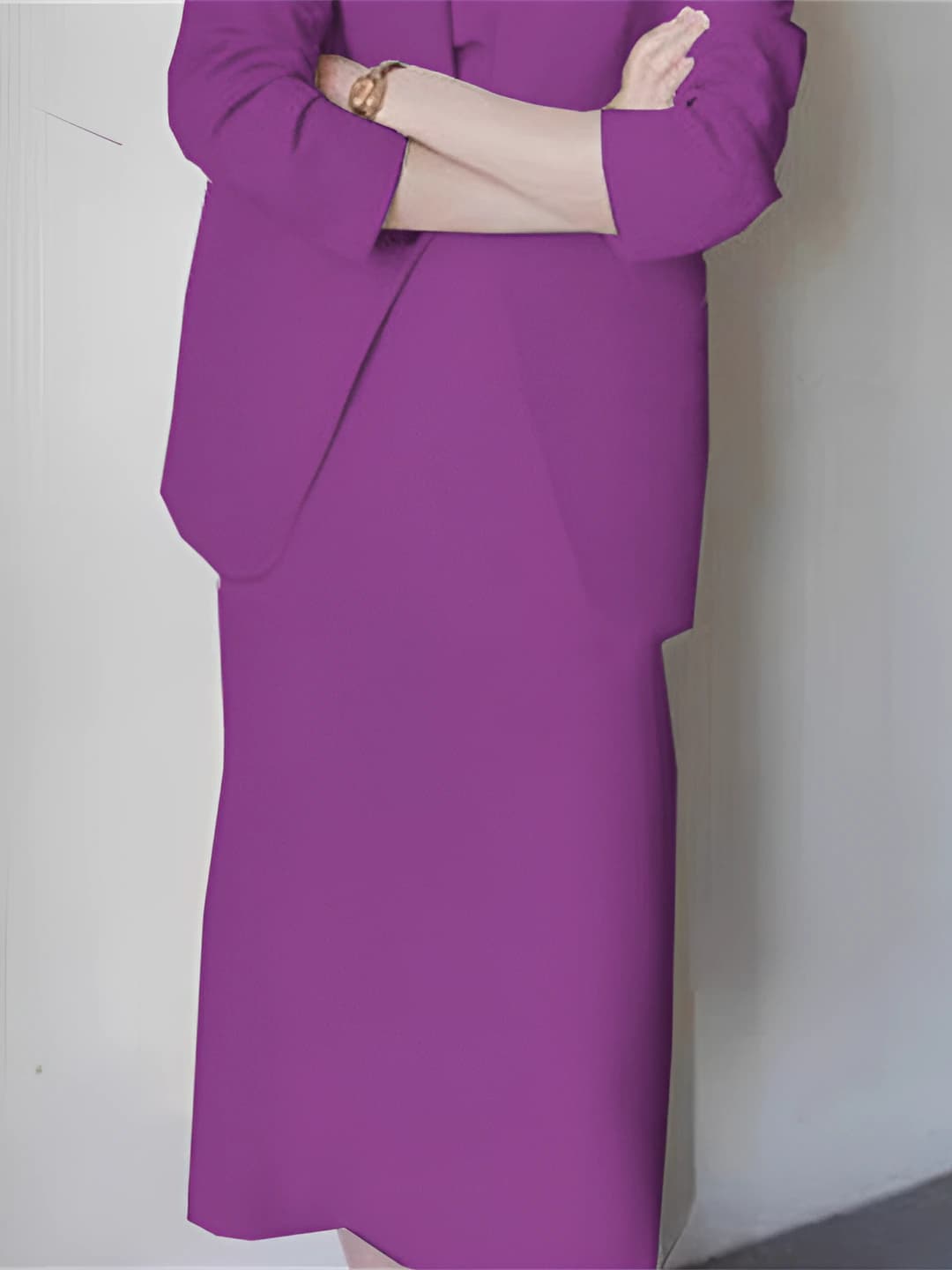 Purple skirt