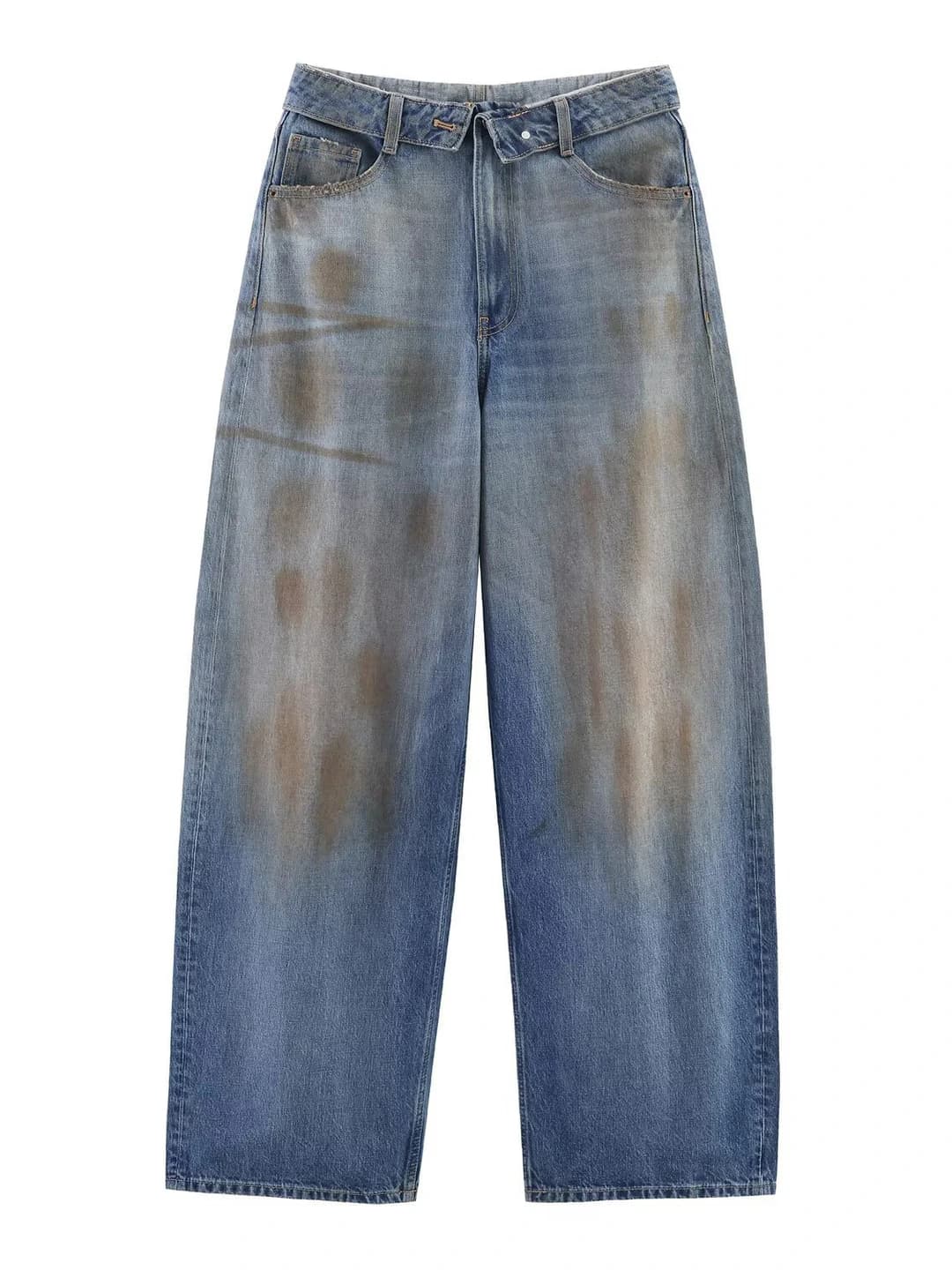 Distressed blue