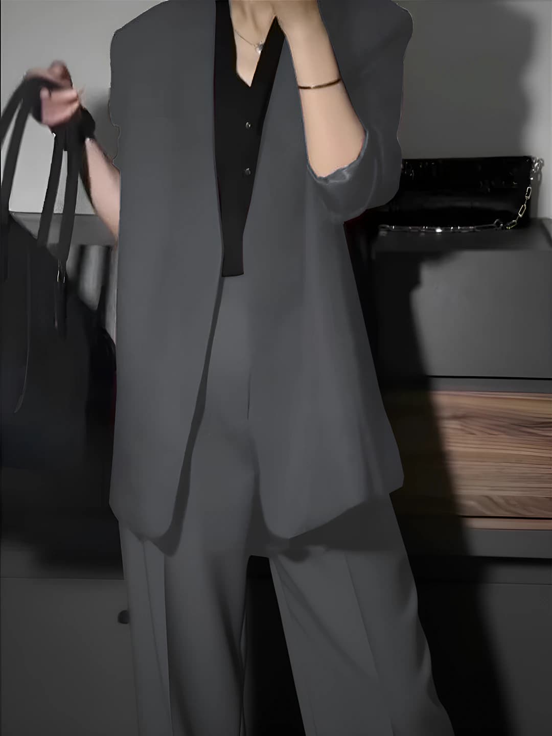 Dark grey set