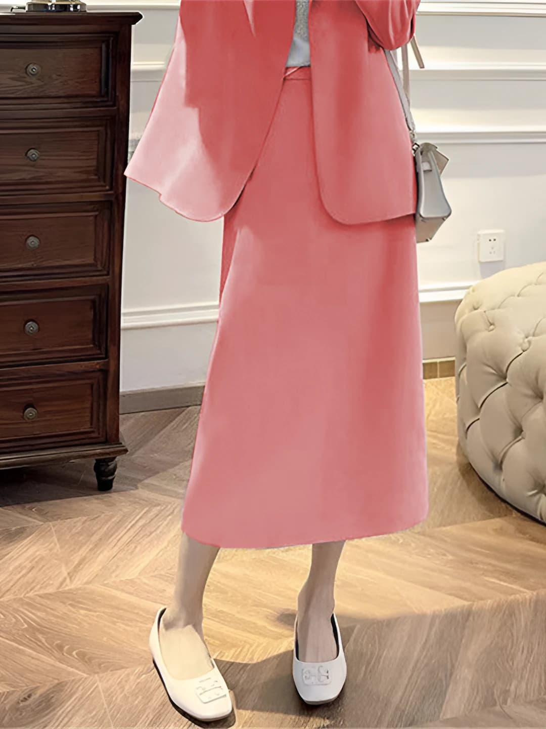 Raspberry skirt