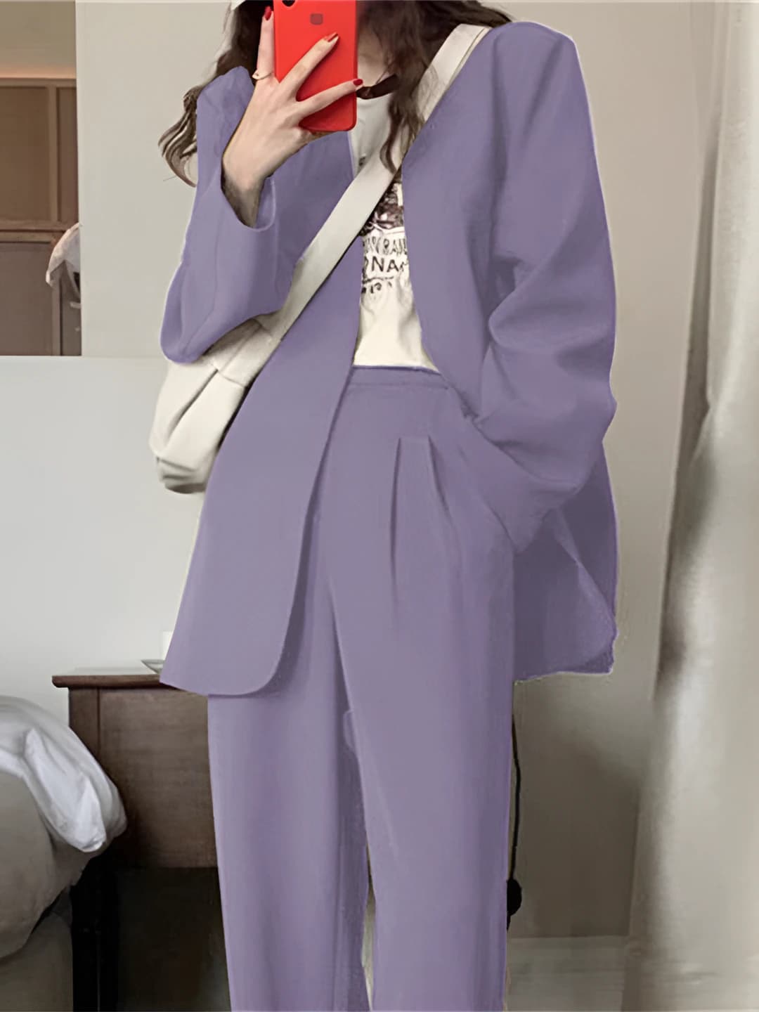 Taro purple [pants+suit]
