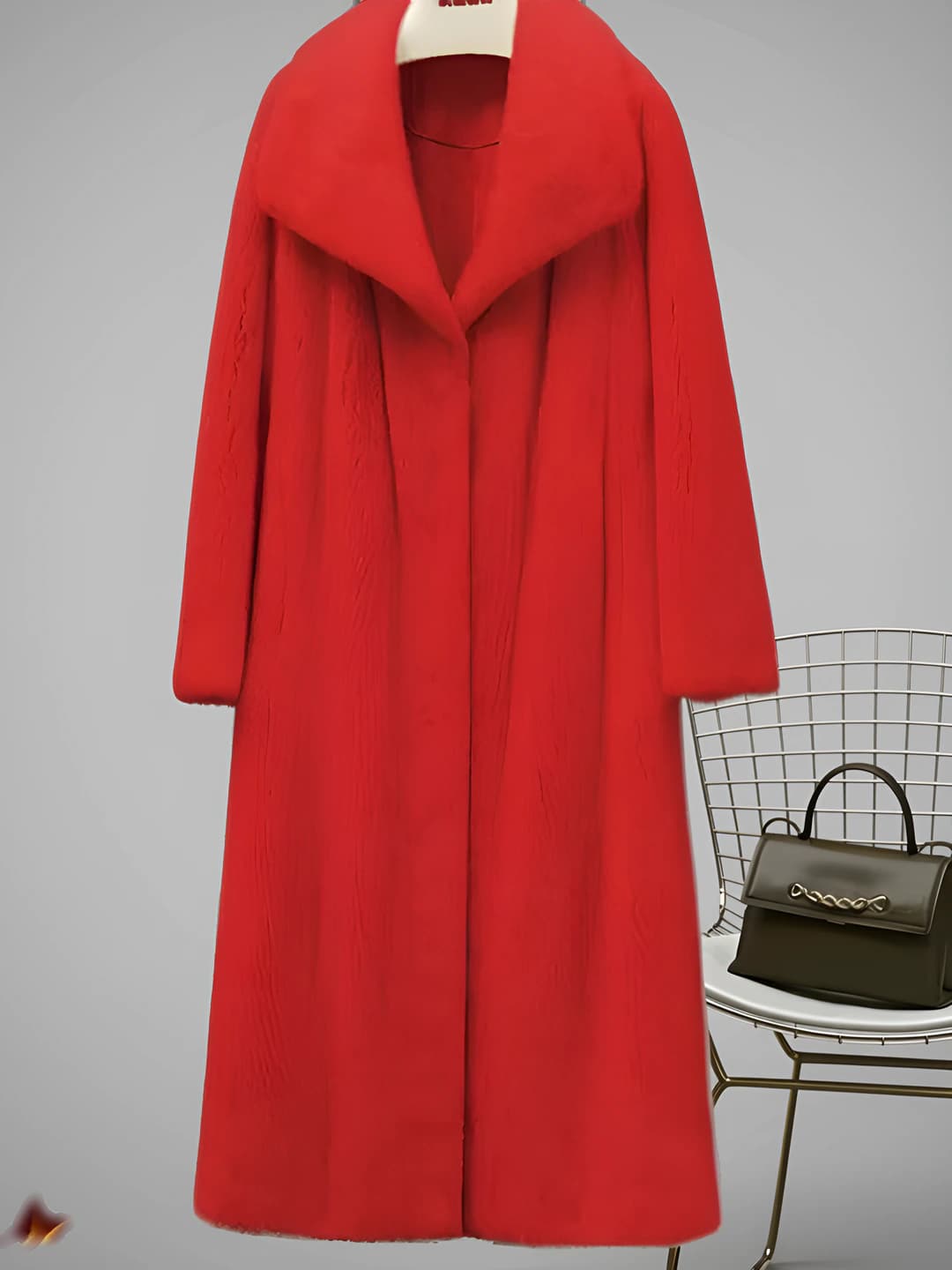 Chinese red, 120 cm