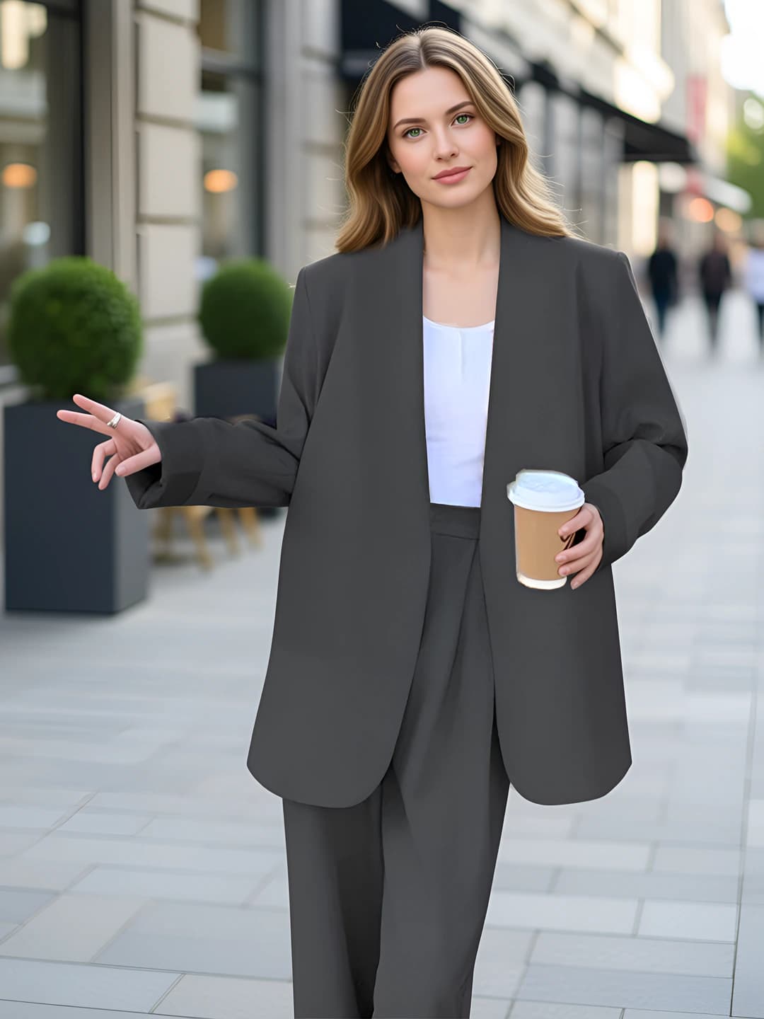 Dark grey set