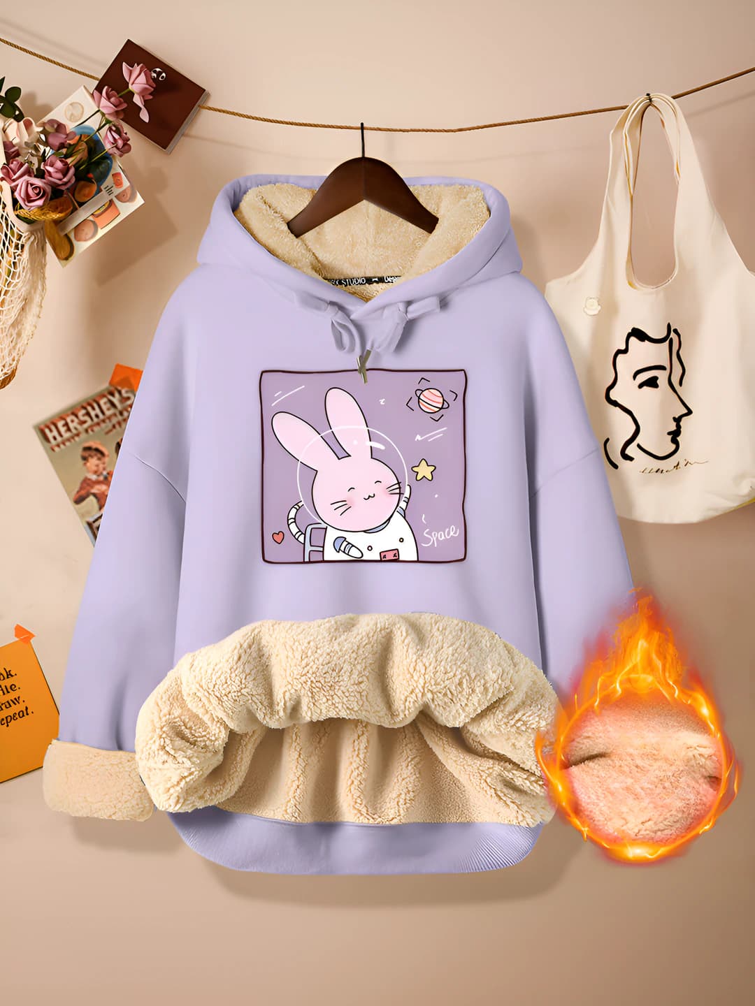 Purple (Star Rabbit) Lamb's Wool