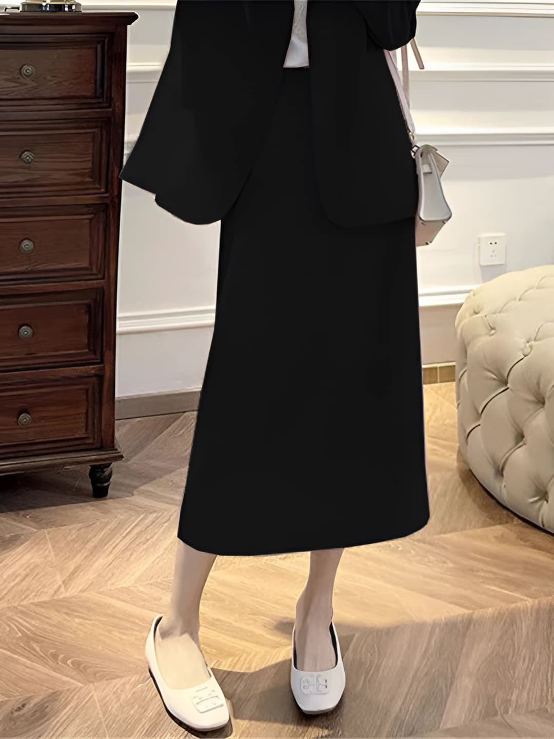 Black skirt