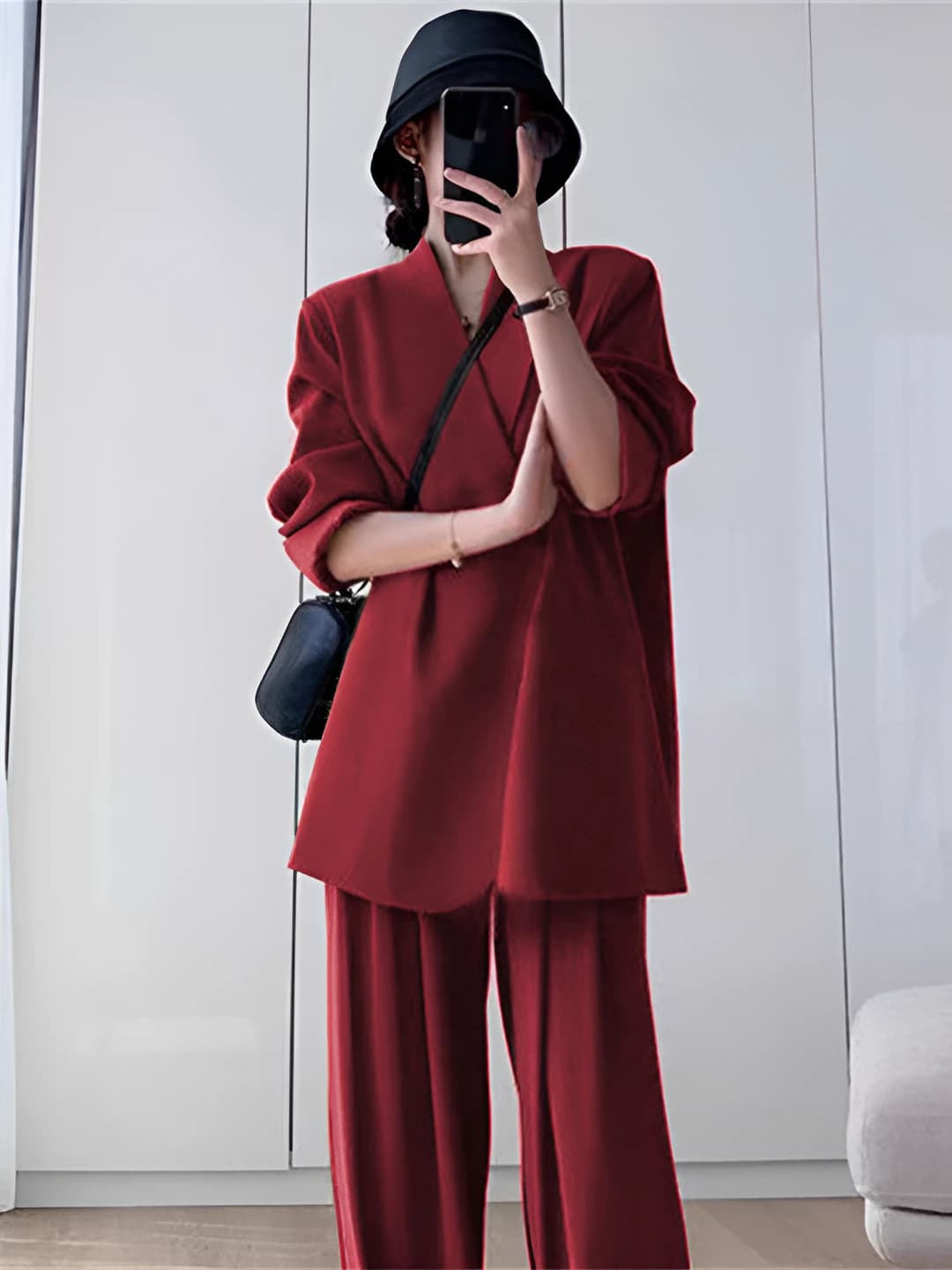 Wine red set