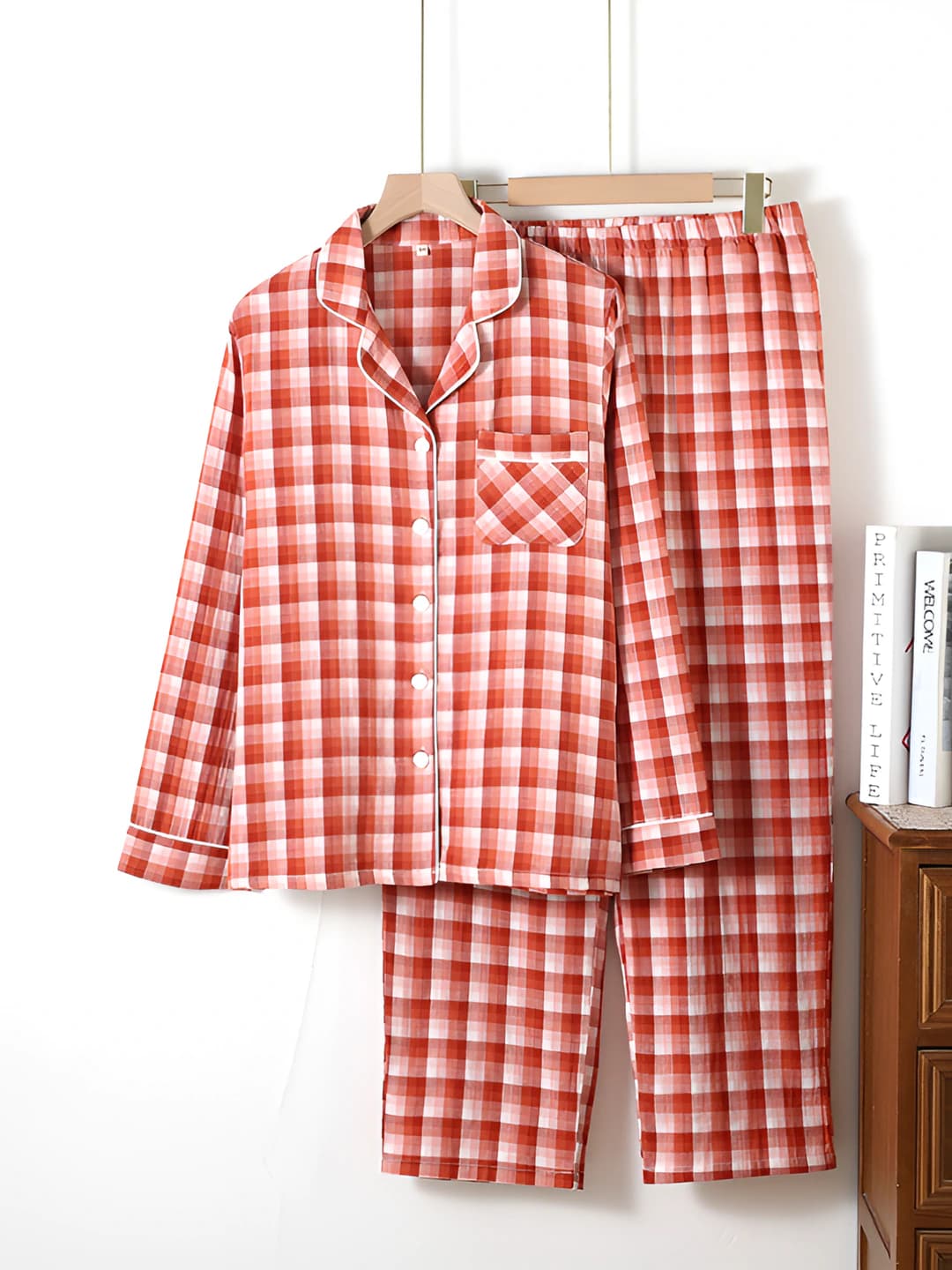 Zhi Zhi red plaid