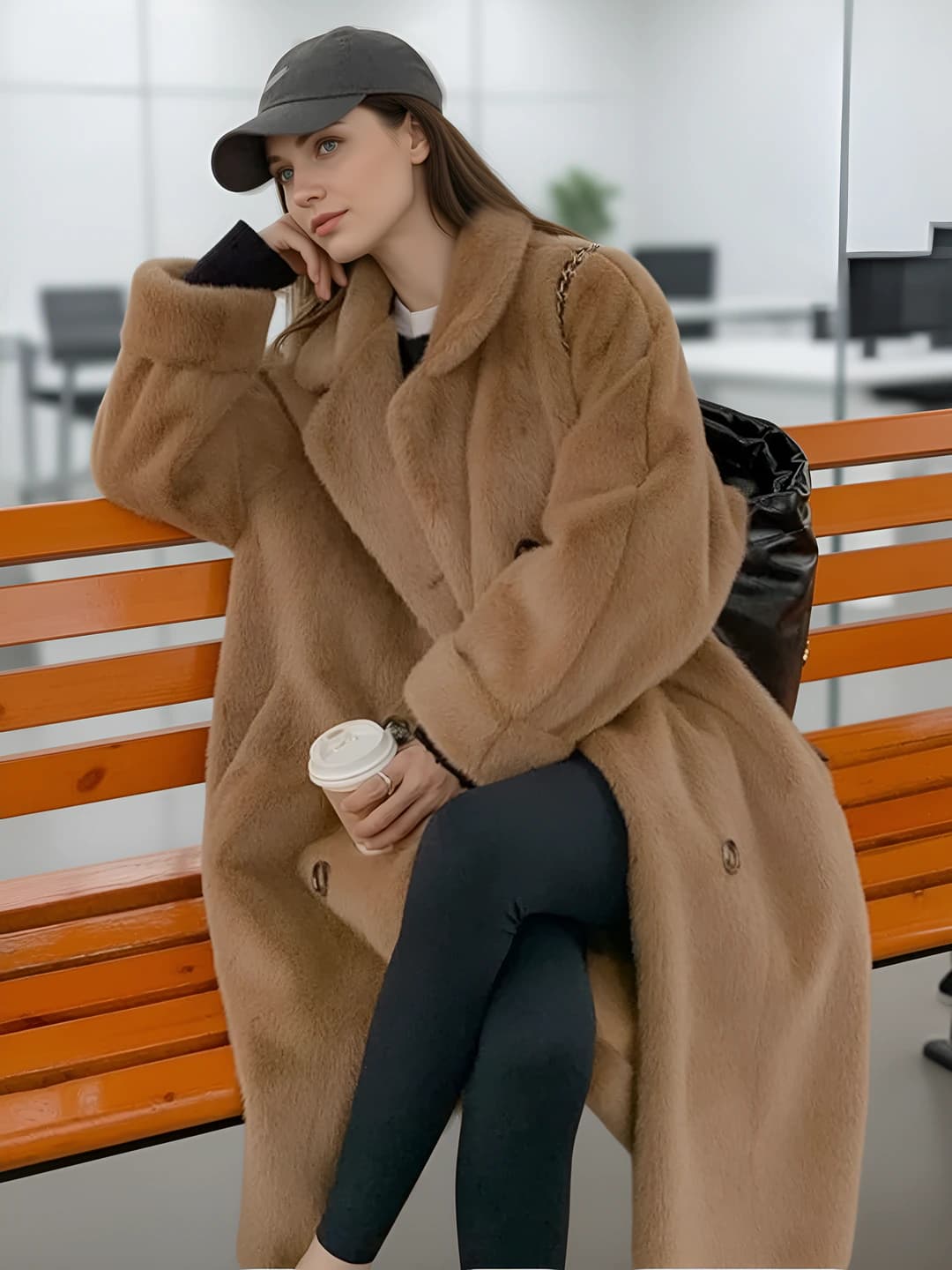 Brown, Padded