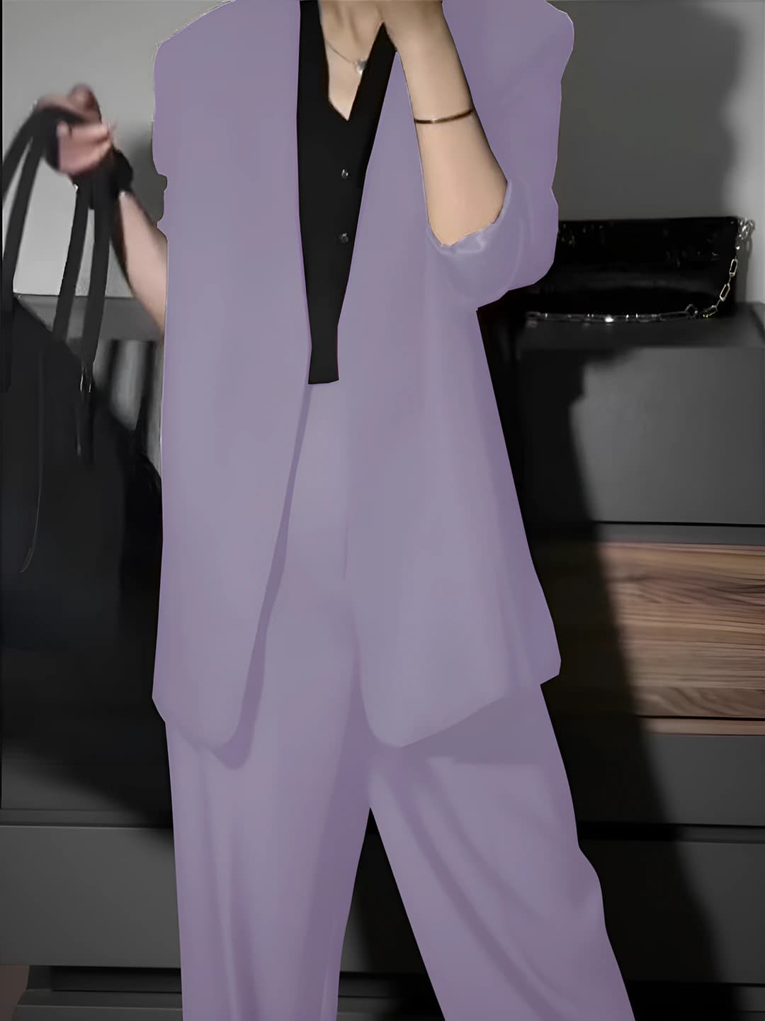 Taro purple [pants+suit]