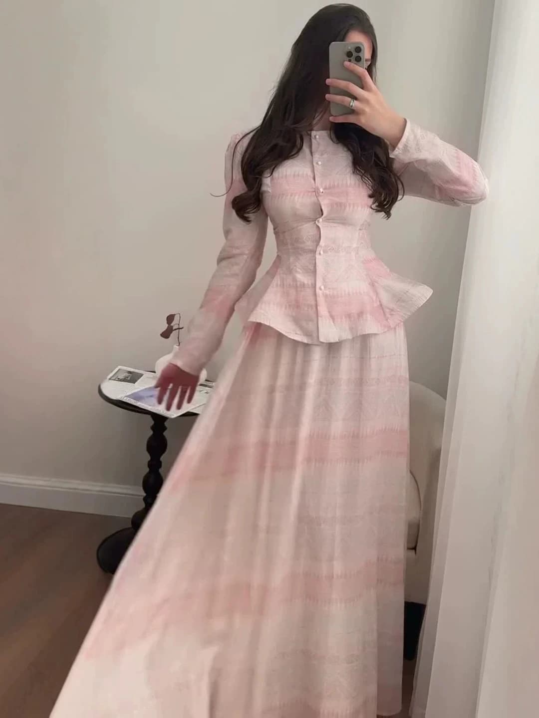 0.5" thin strap, pink, 1 pc