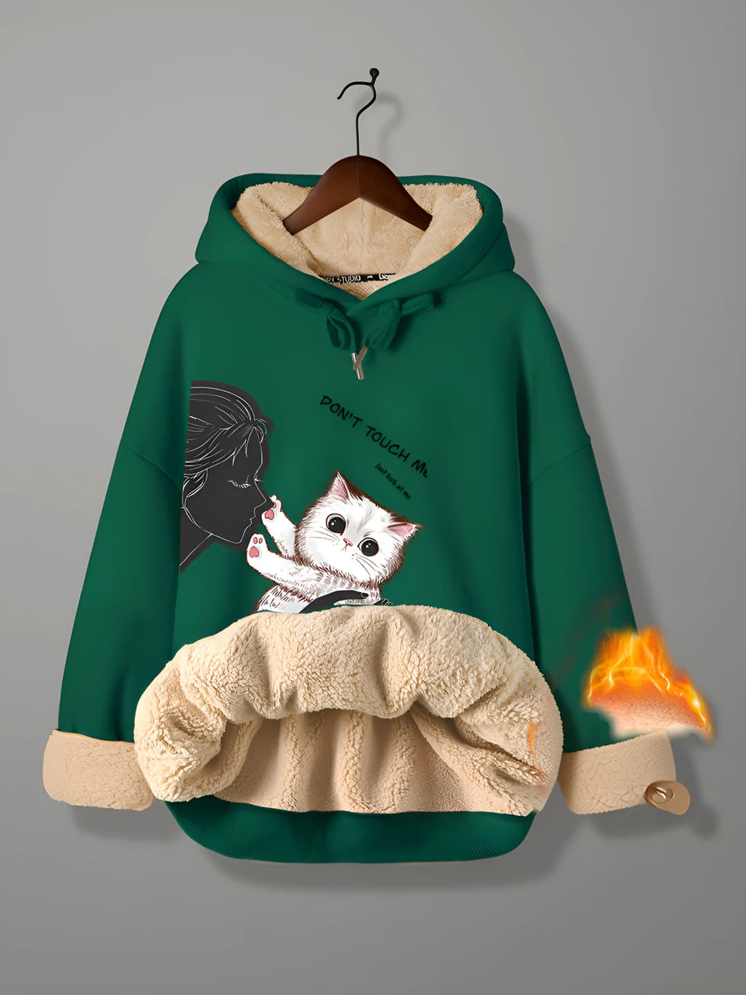 Dark Green (Soft Cat) Lamb's Wool