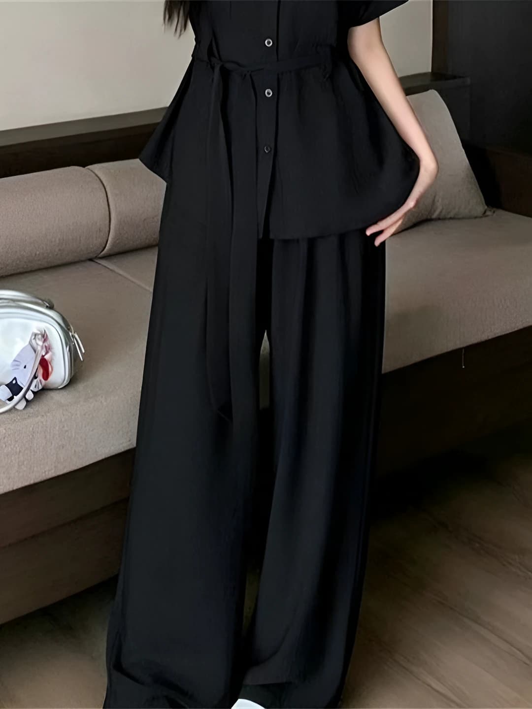 Black — pants