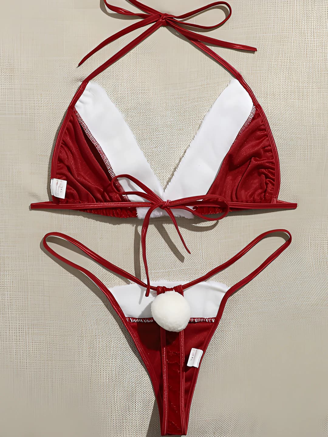 Women's plus size erotic lingerie and costume set: made of polyester, style, for role play, in packaging