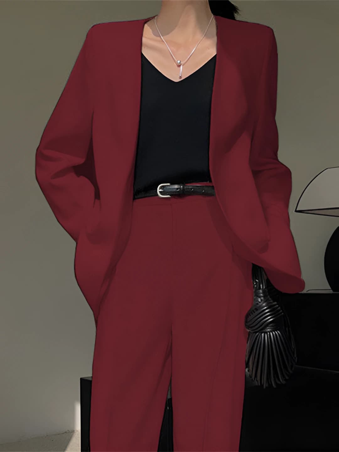Bordo [shim+ko'ylak]