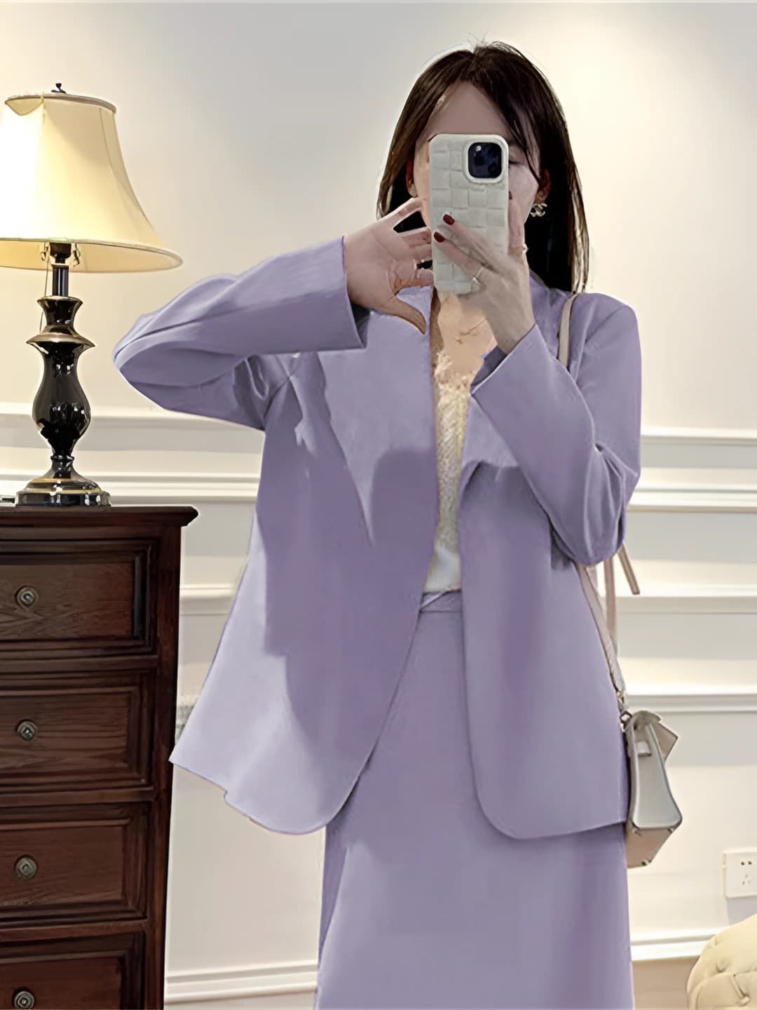 Taro purple [dress + suit]