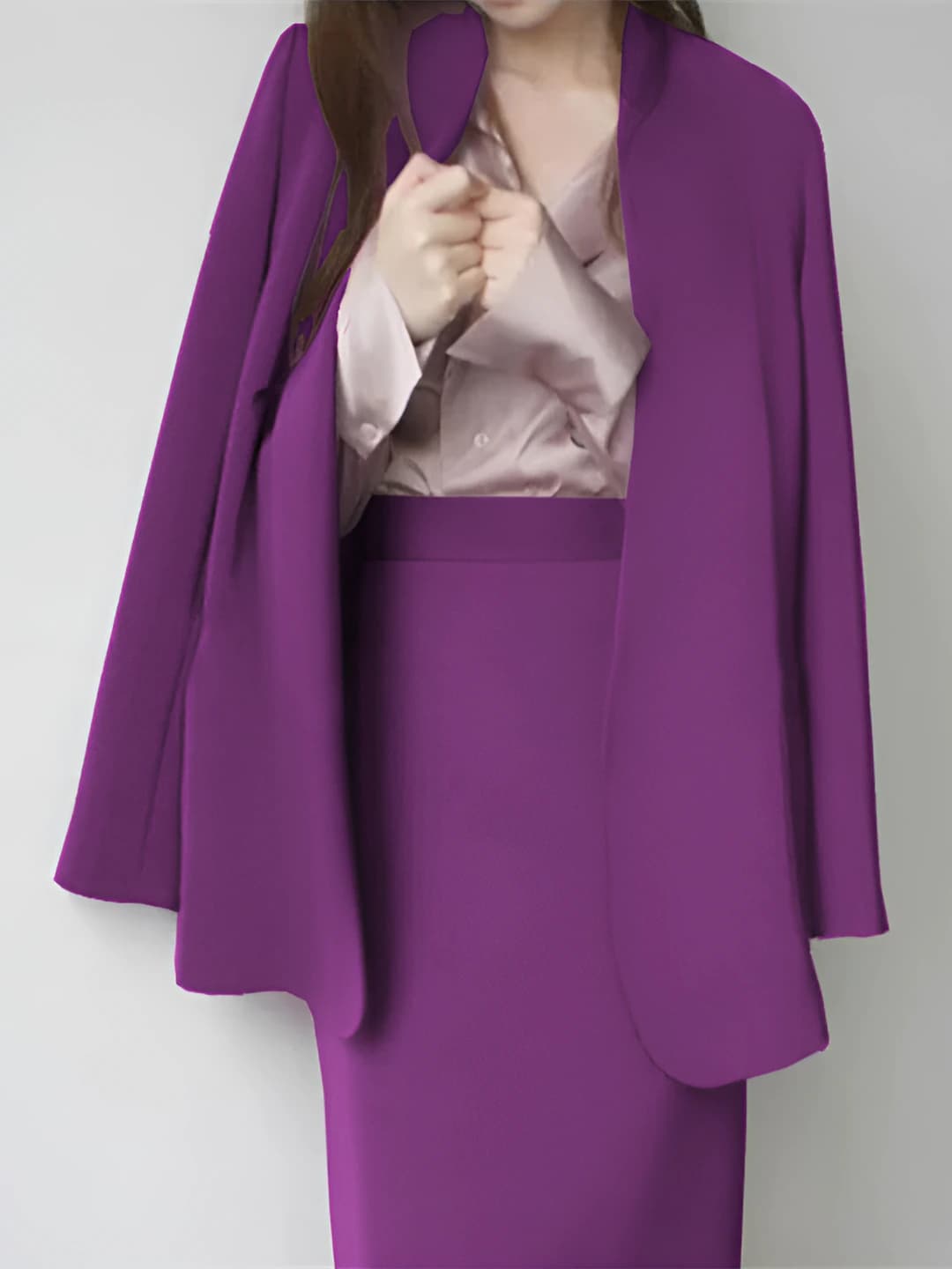Фиолетовый [платье + костюм]