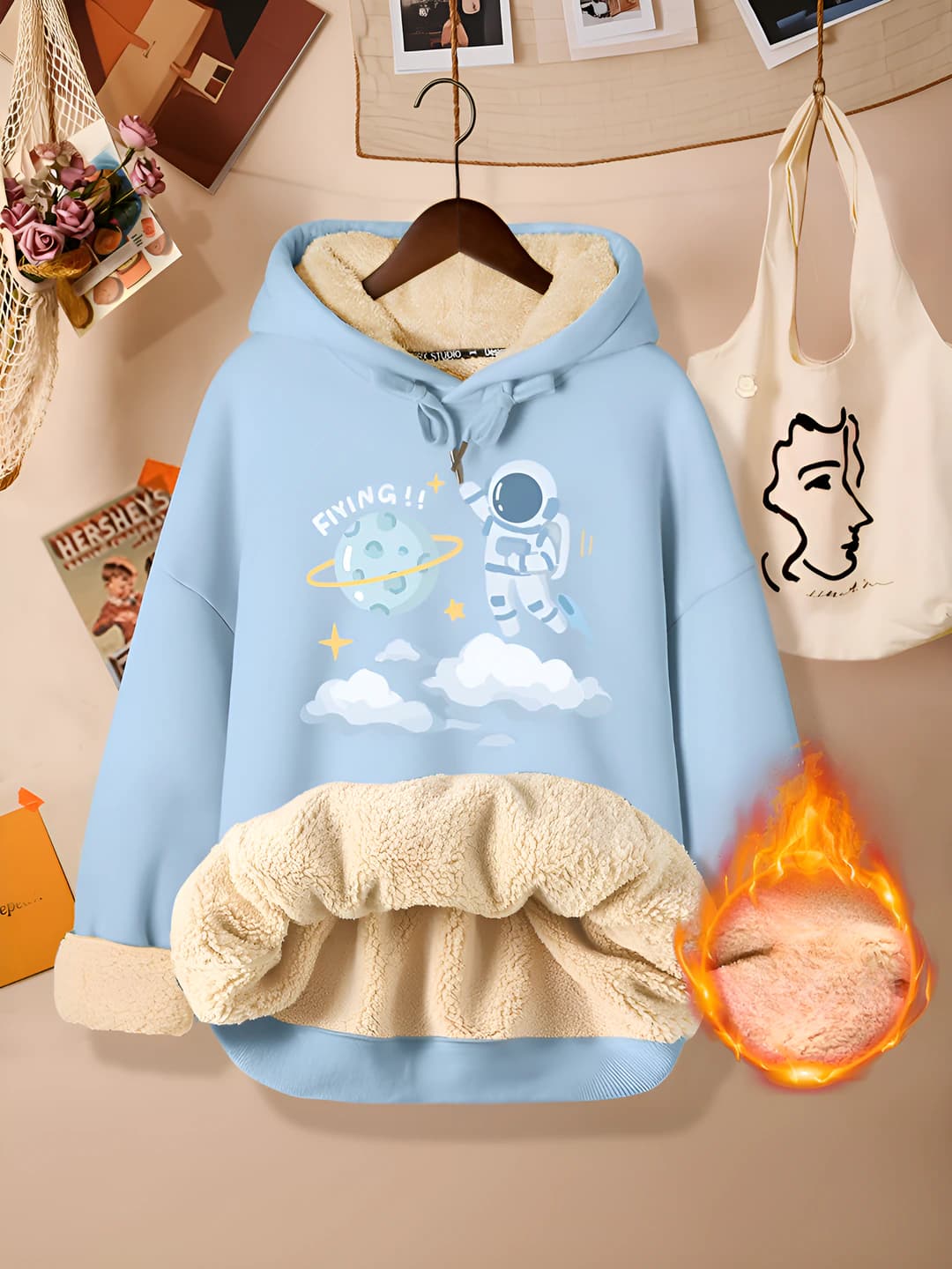 Blue (Cloud Star) lamb's wool
