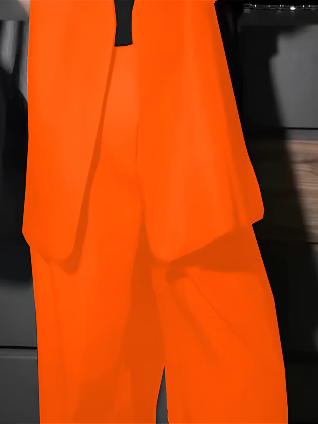 Orange-pink pants