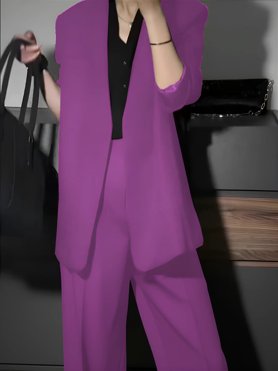 Purple [pants+suit]