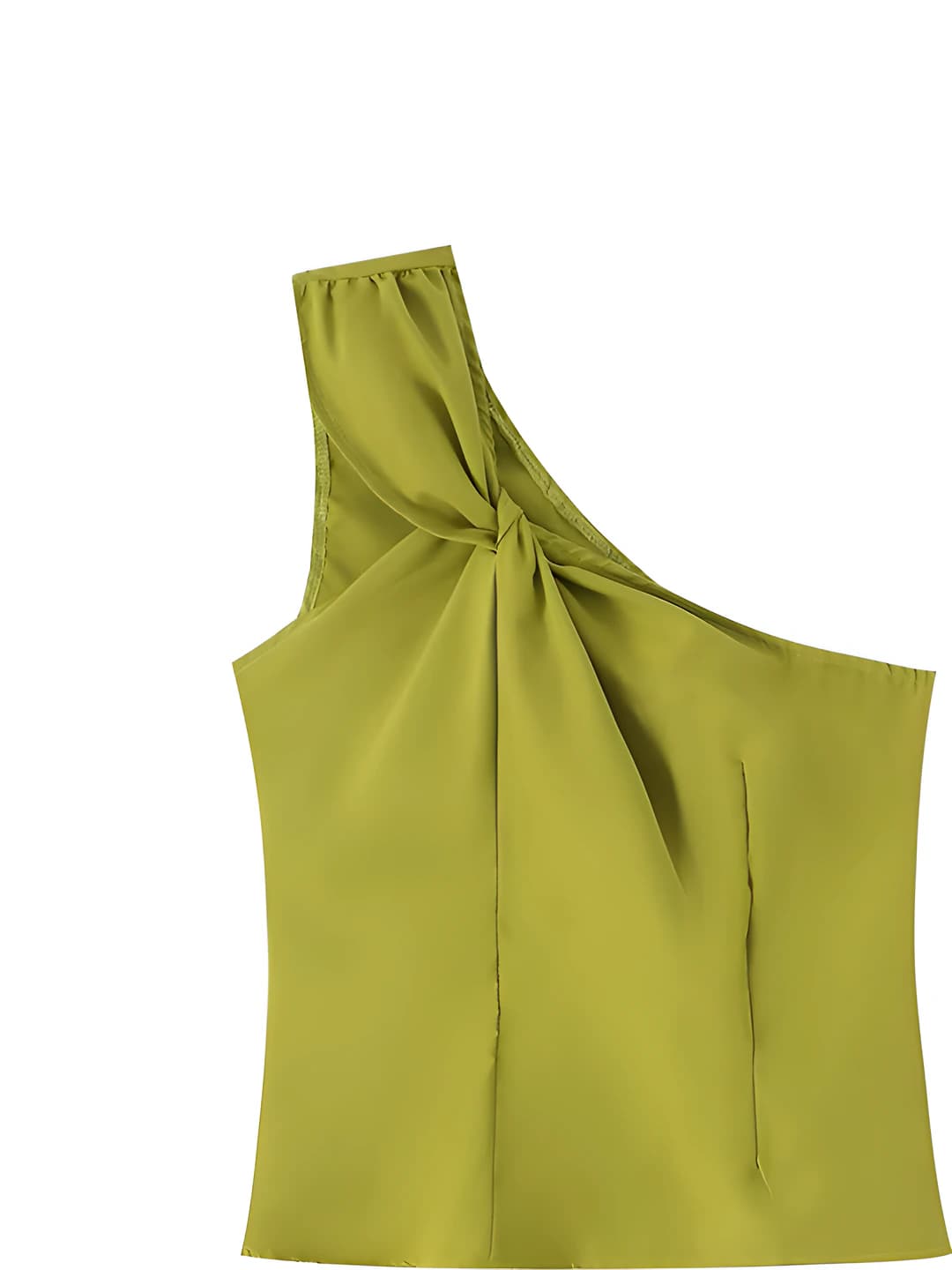 Ayollar uchun bluzka: qaytarma yoqa, uzun yeng, bir yelkalli burilgan tugun, kundalik, o'rta uzunlikdagi, 3D naqshli, polyester