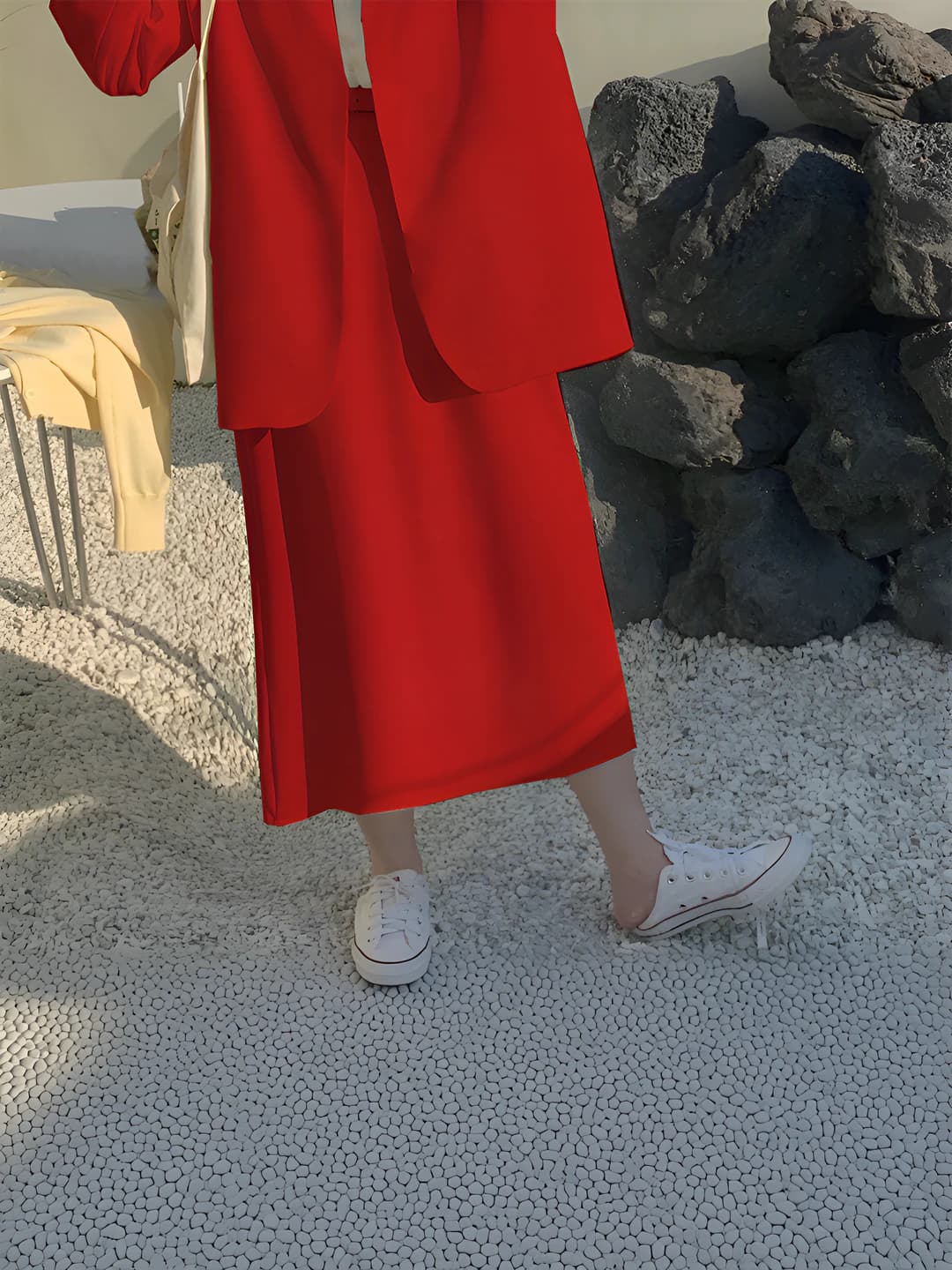 Qizil yubka