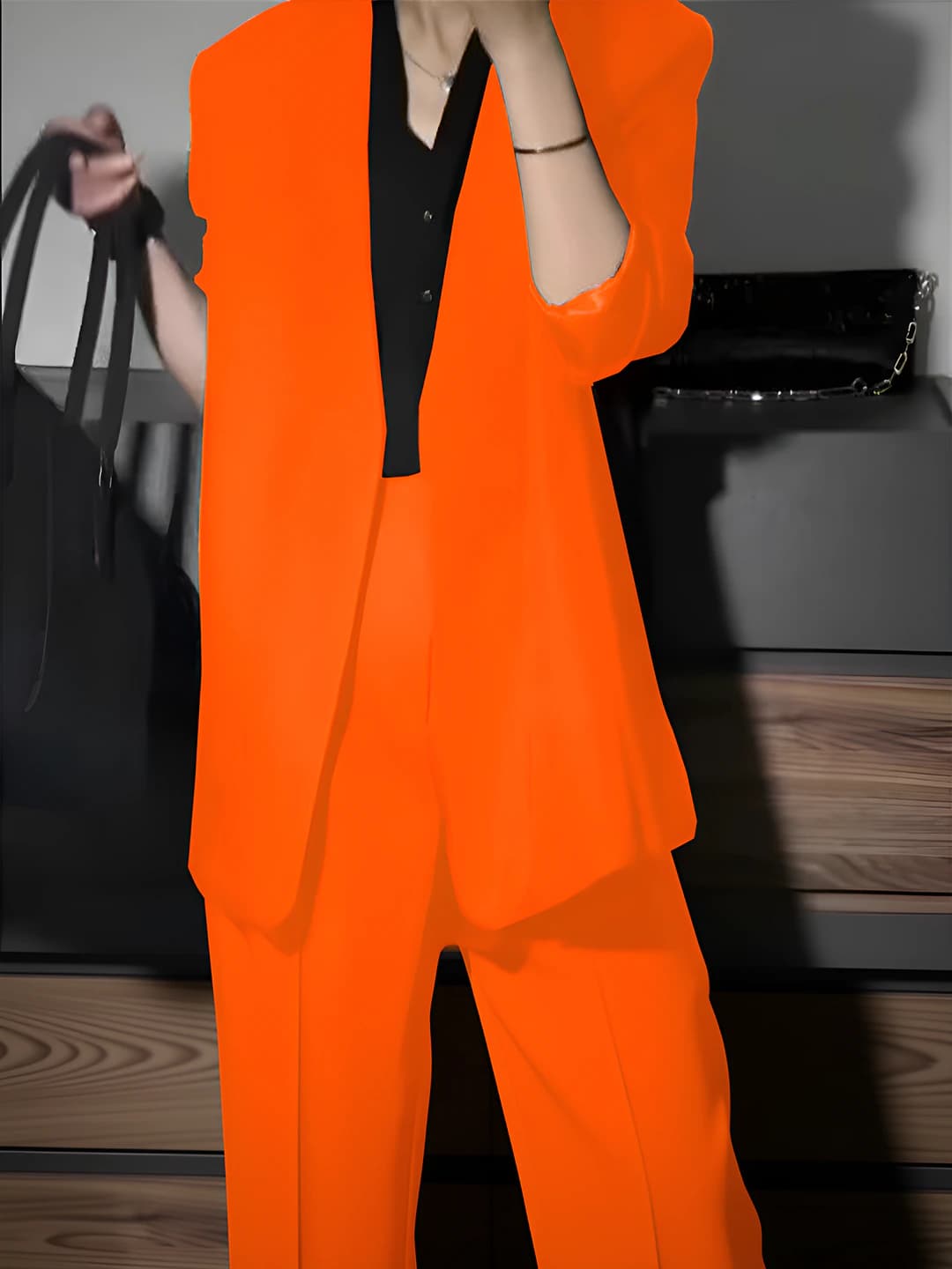 Orange-red set