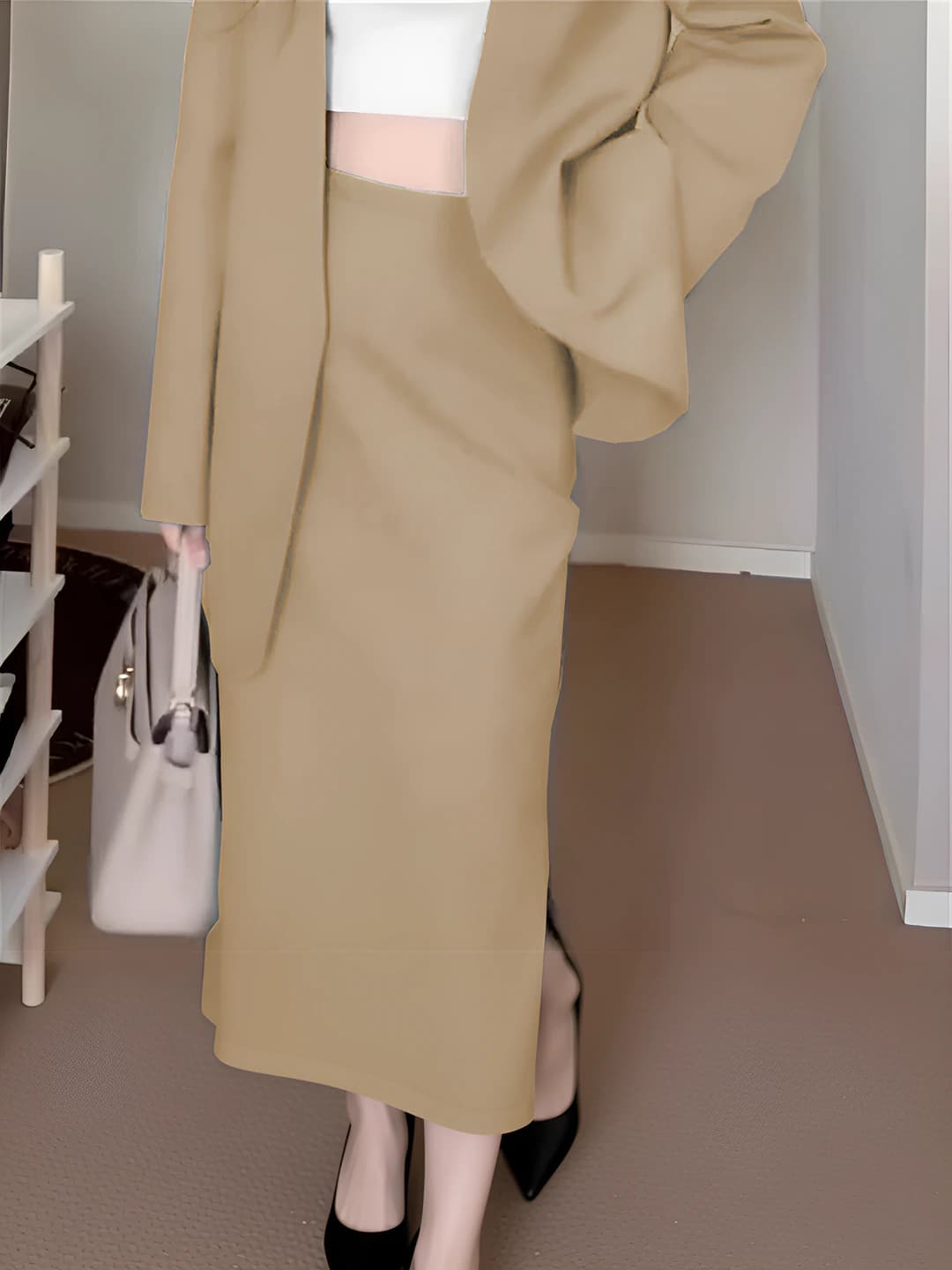 Ginger yellow skirt