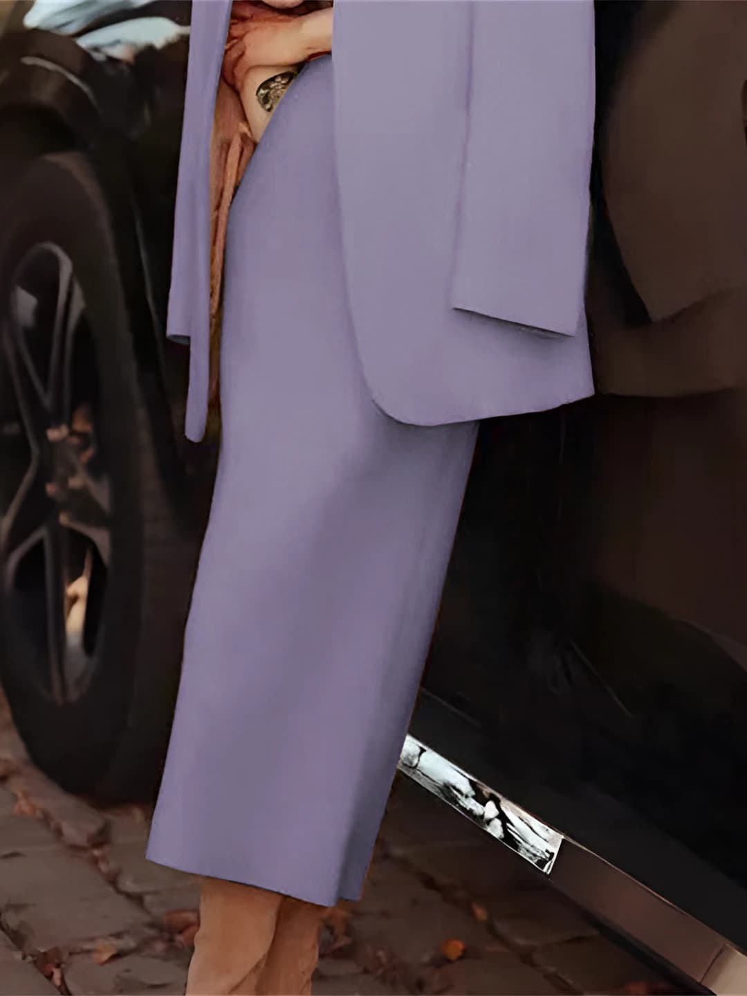 Taro purple skirt
