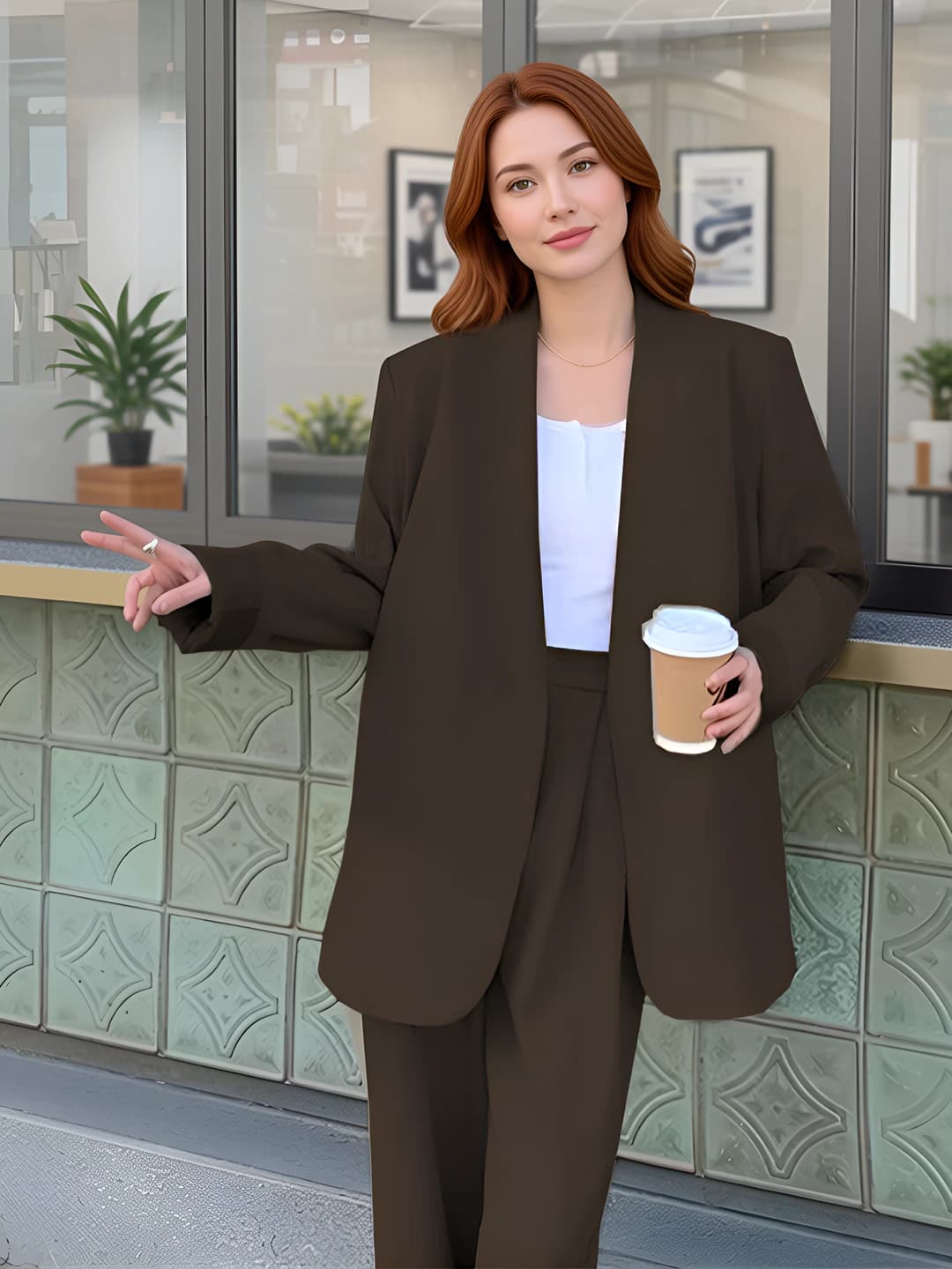 Coffee [pants+suit]