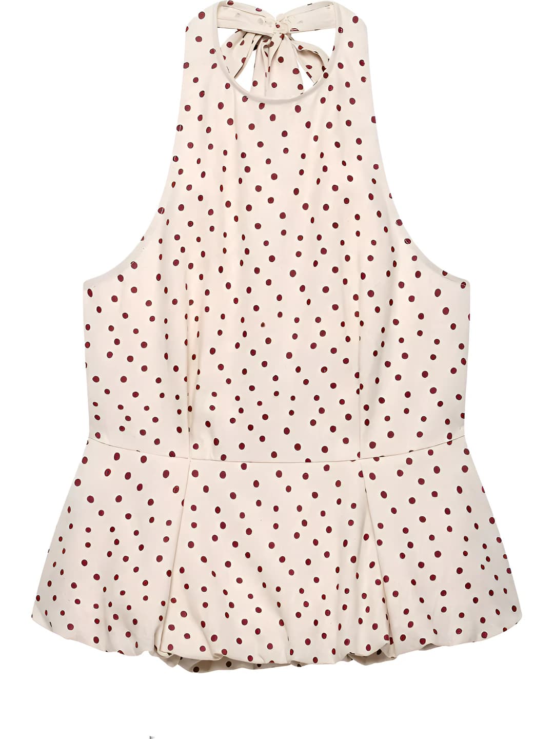 Women's basque strap top, slim fit, summer, polyester