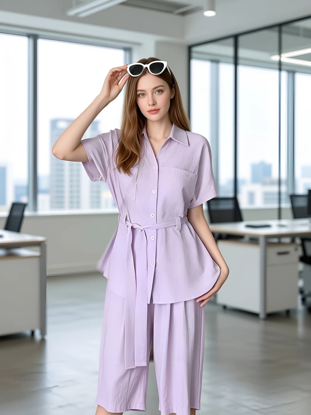 Taro purple—short sleeves