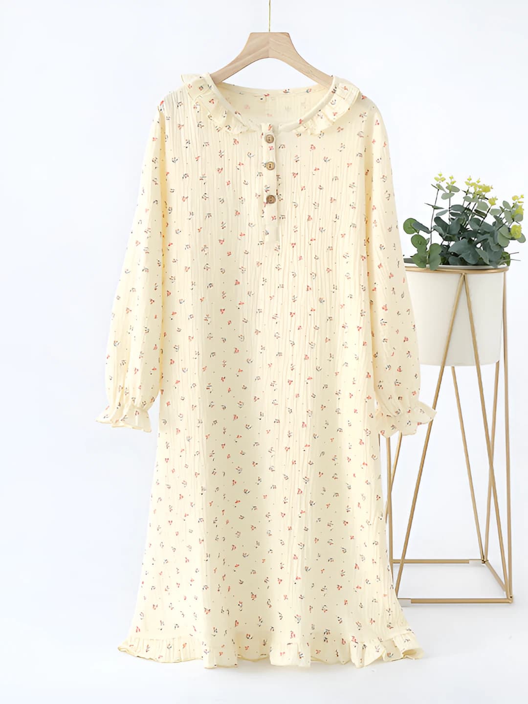Beige floral
