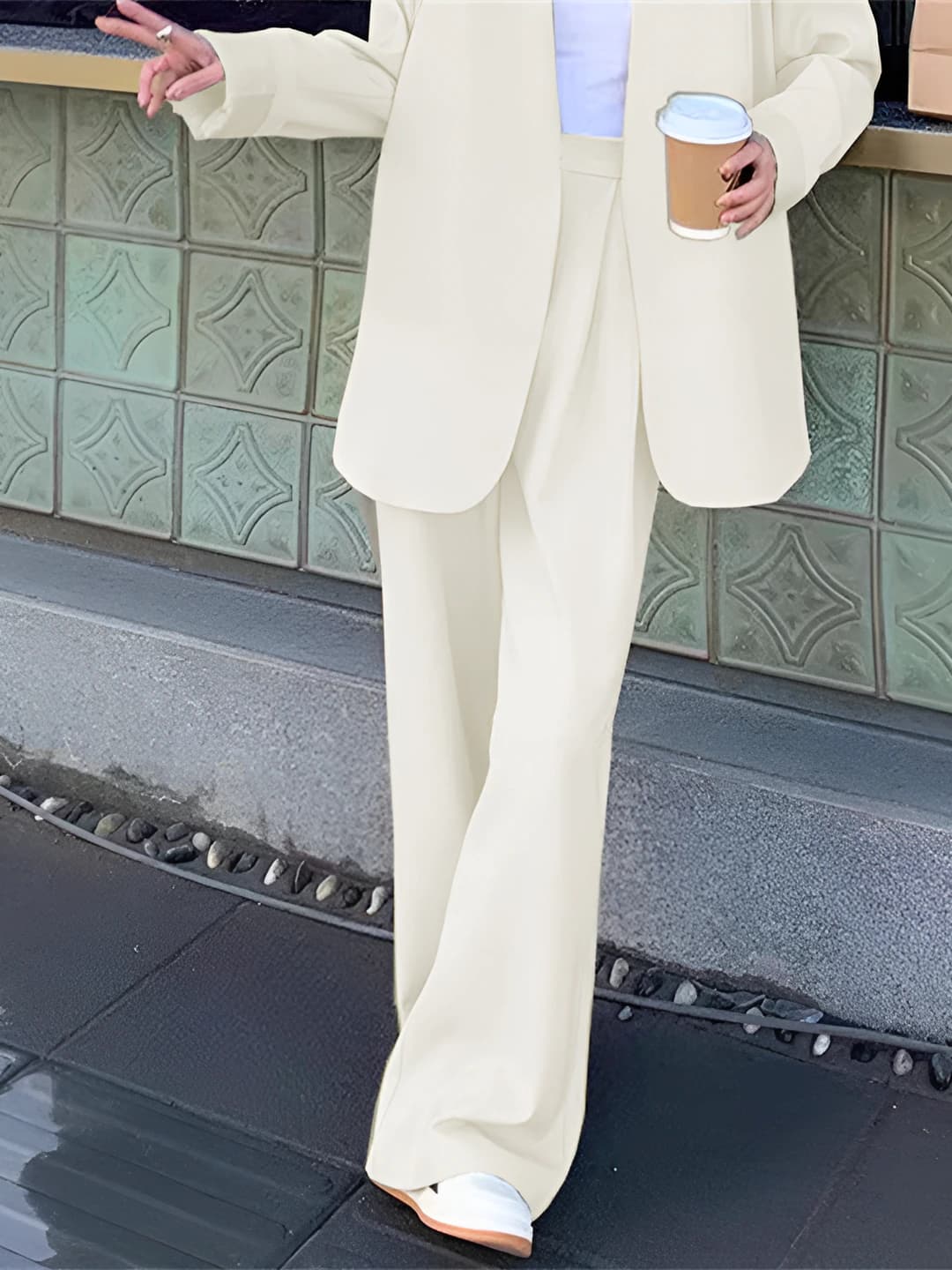 Light beige pants