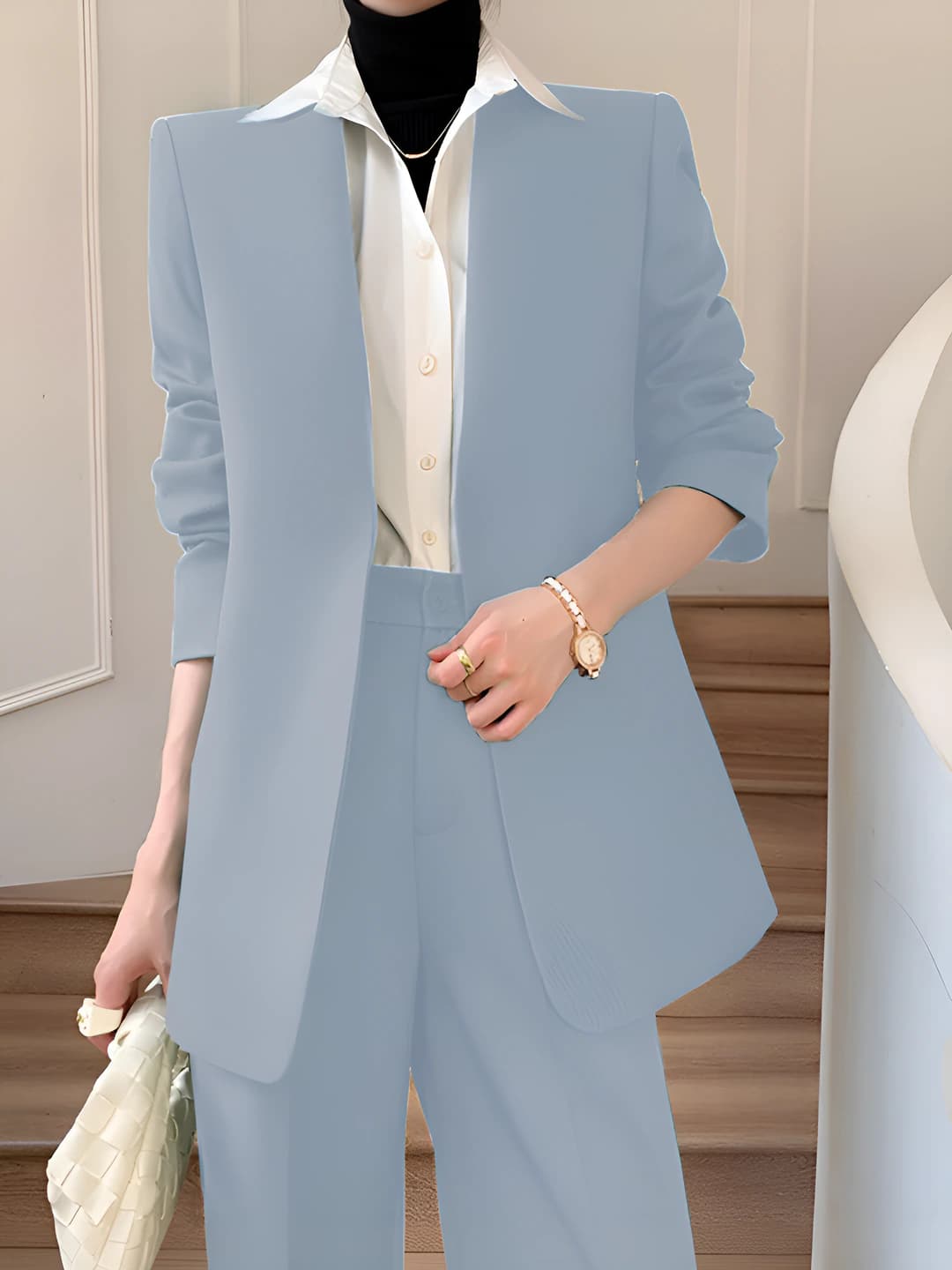 Blue [pants+suit]