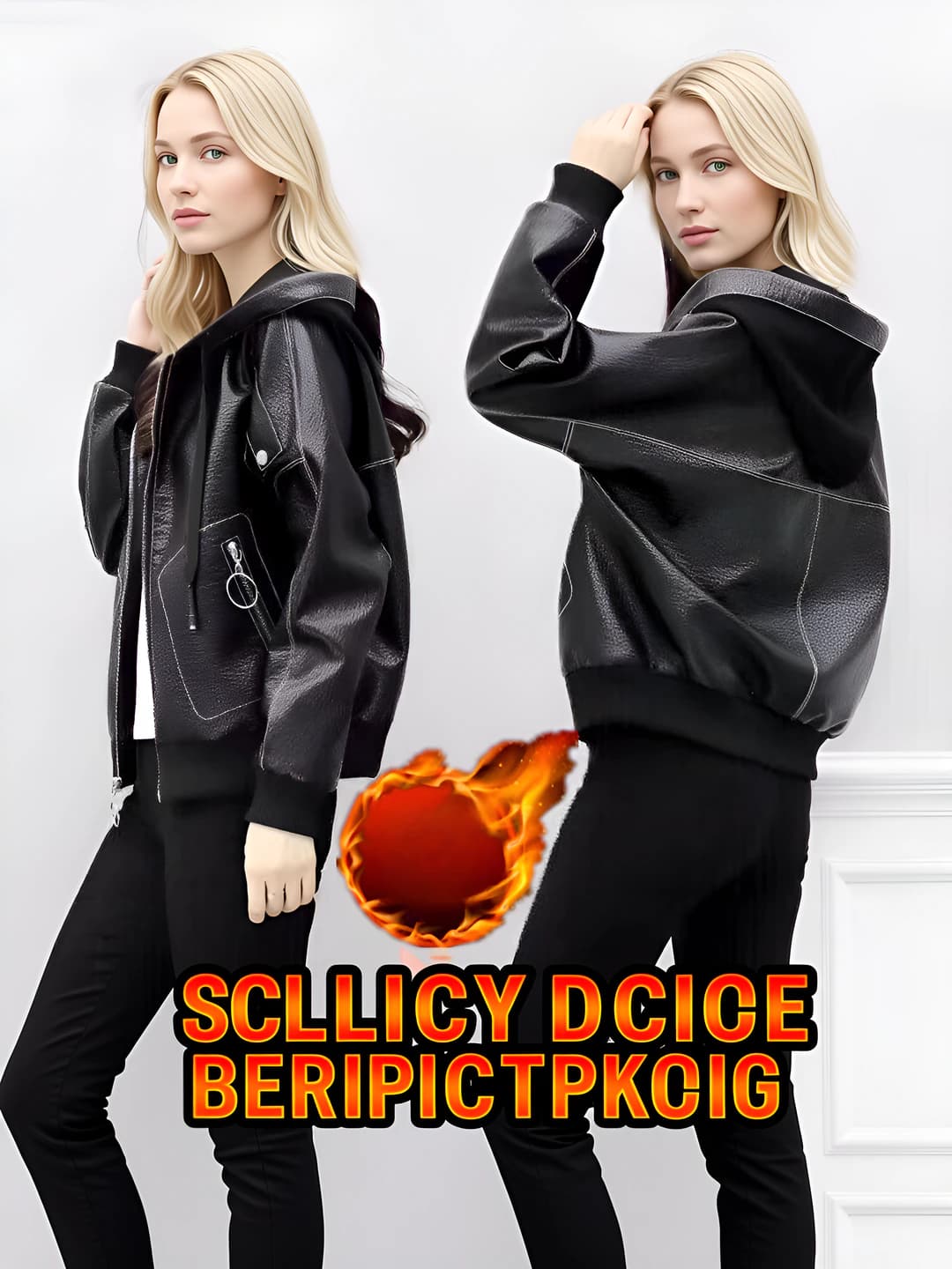 Black with fleece