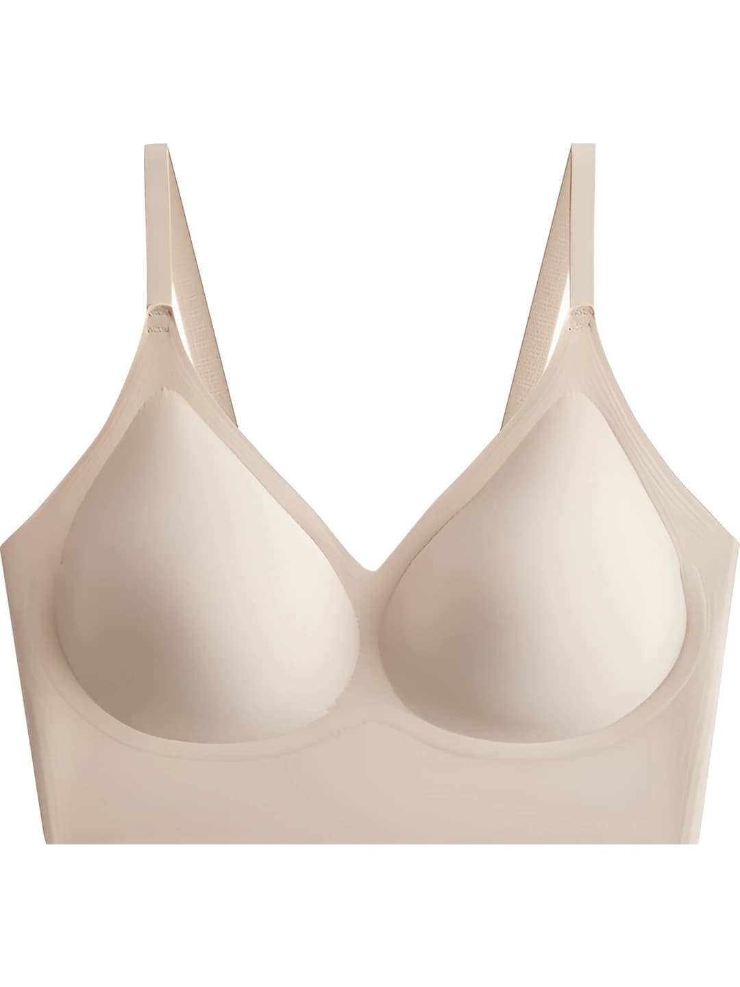 Nude [Thin straps, hidden]