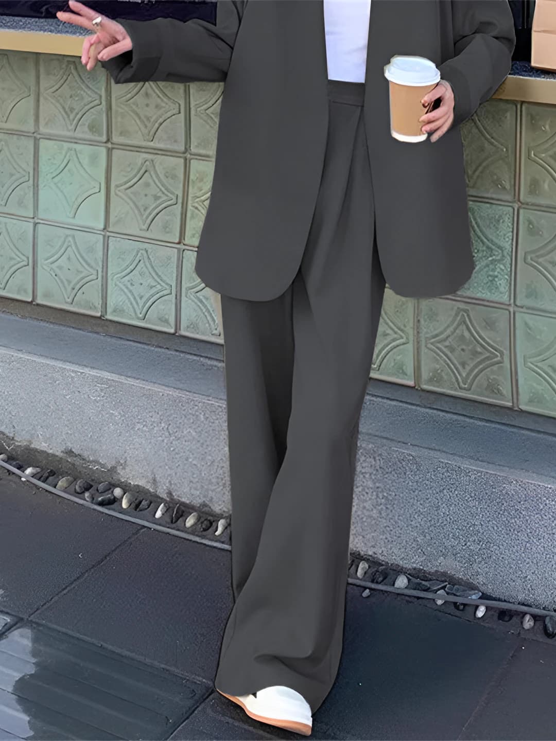Dark grey pants