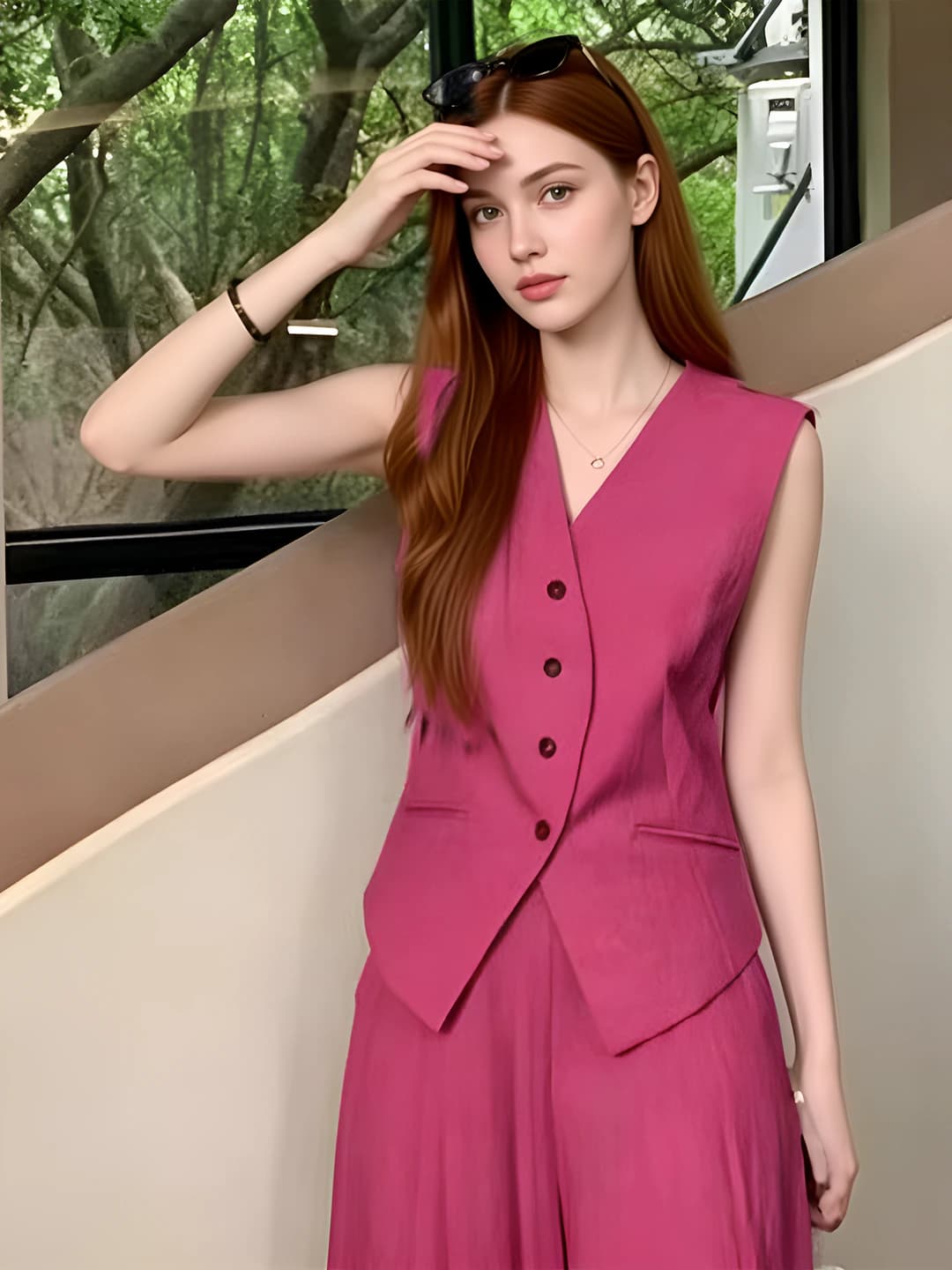 Raspberry — vest