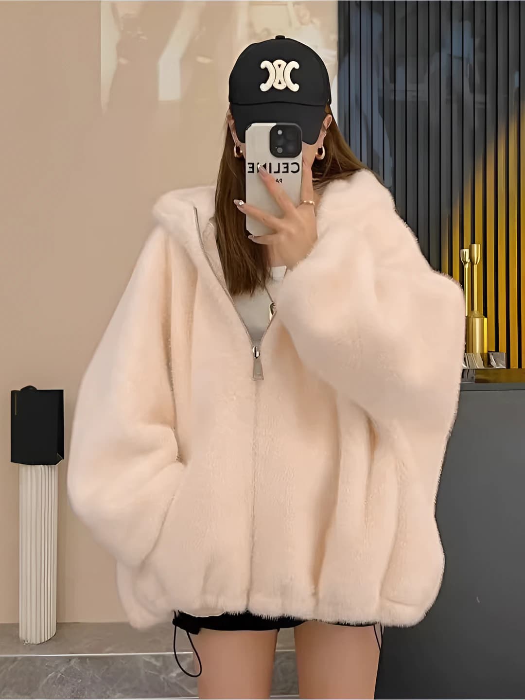Light Brown cotton thick