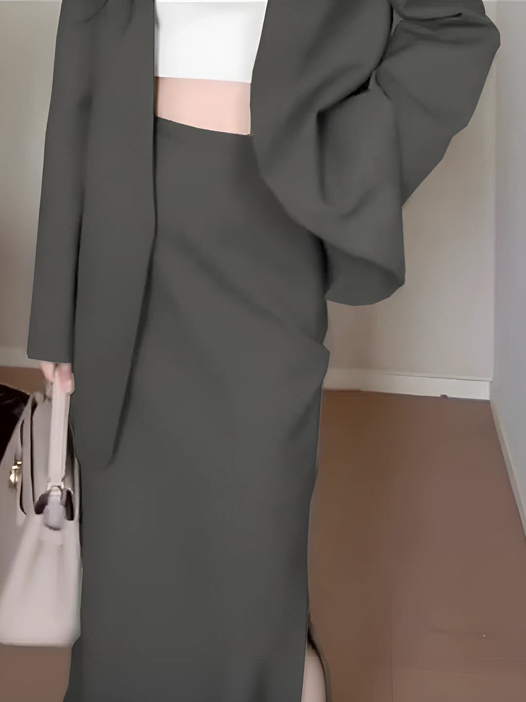 Grey skirt