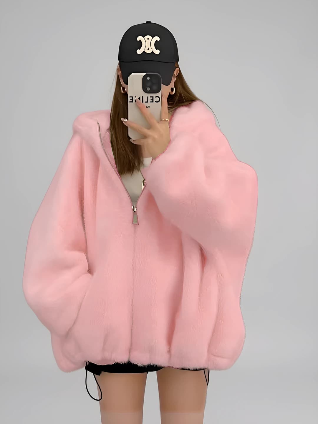Pink, padded