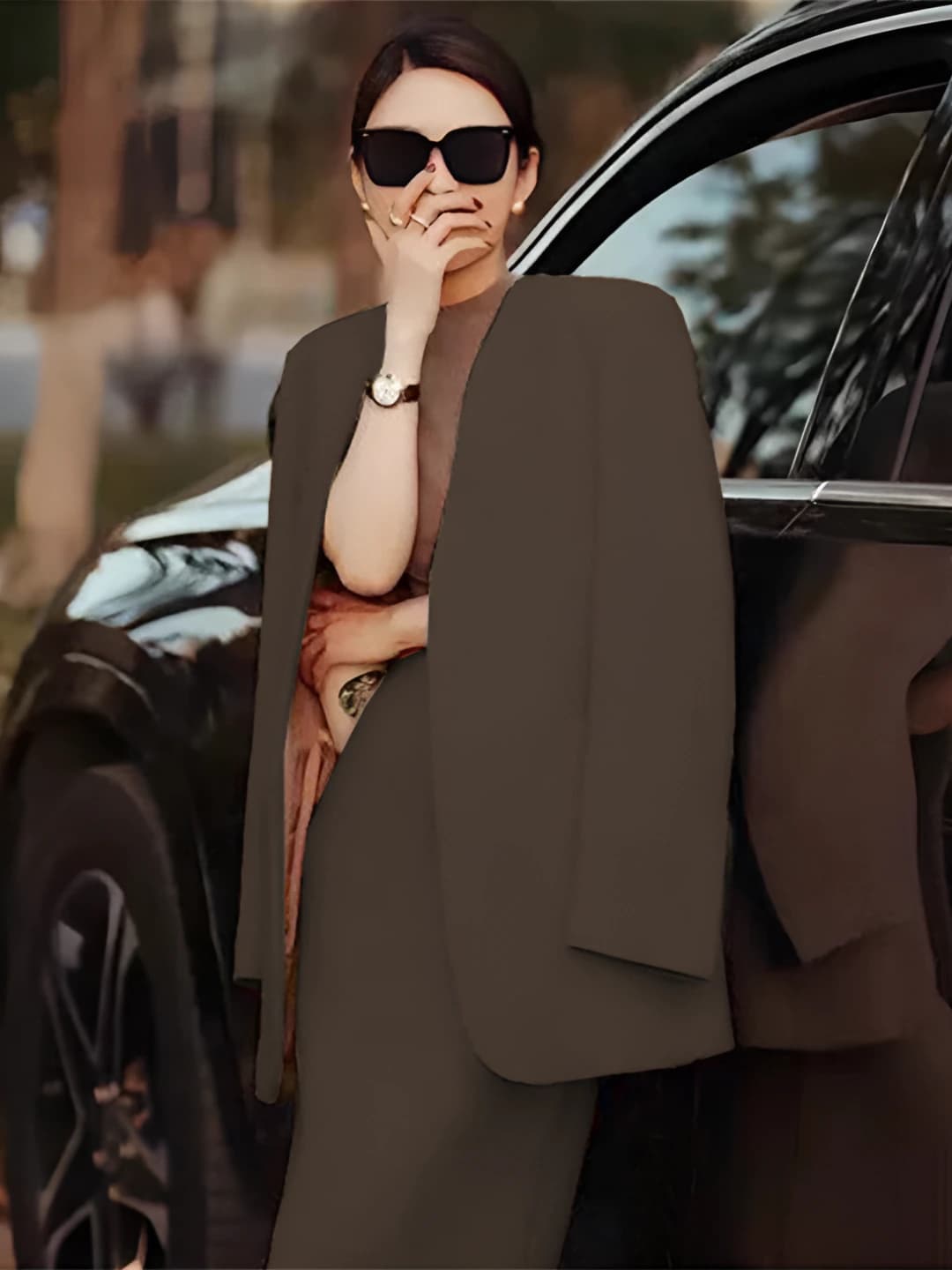 Coffee [dress + suit]
