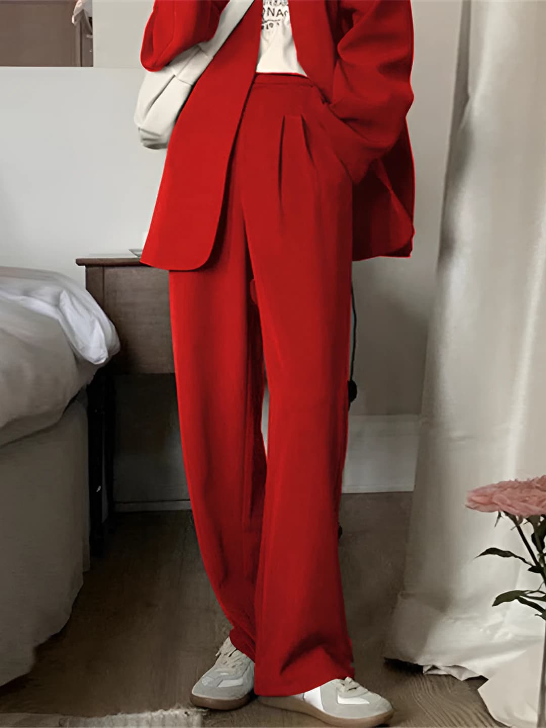 Red pants