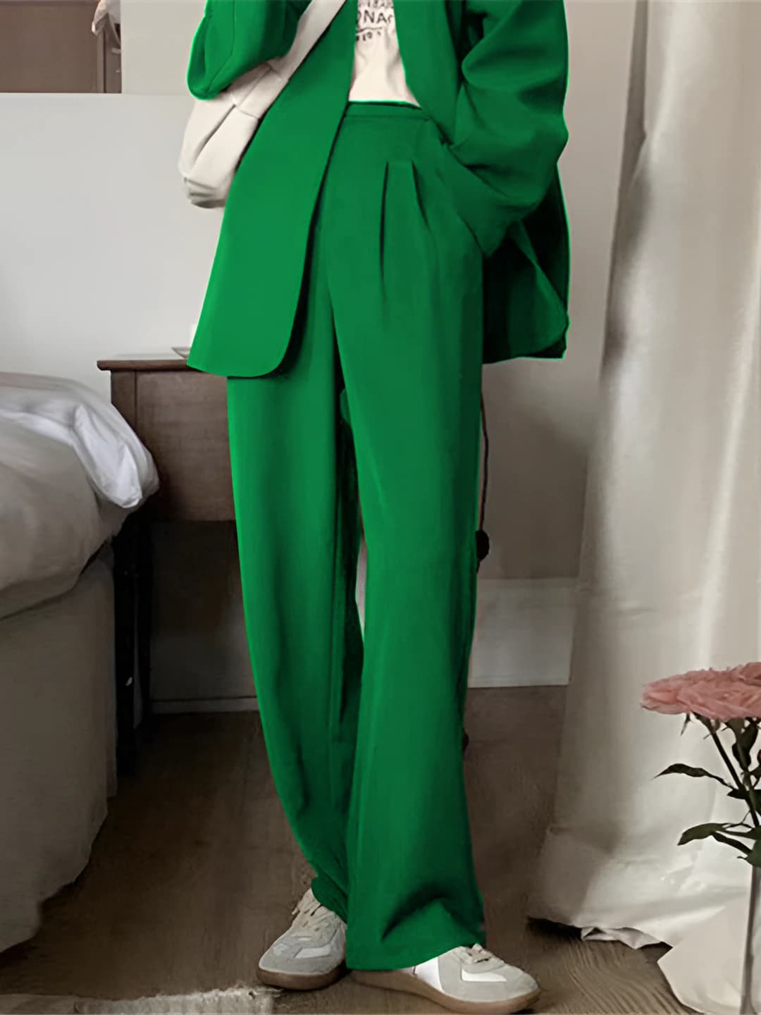 Green pants