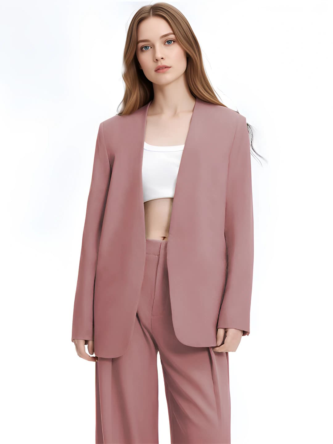 Pink suit