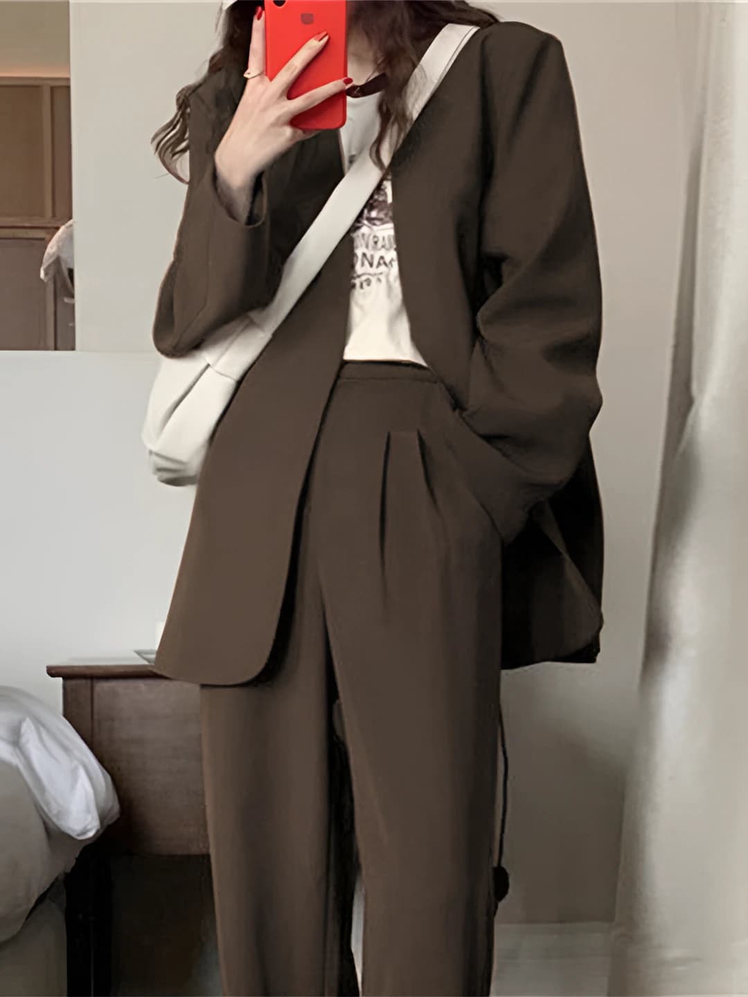 Coffee brown set